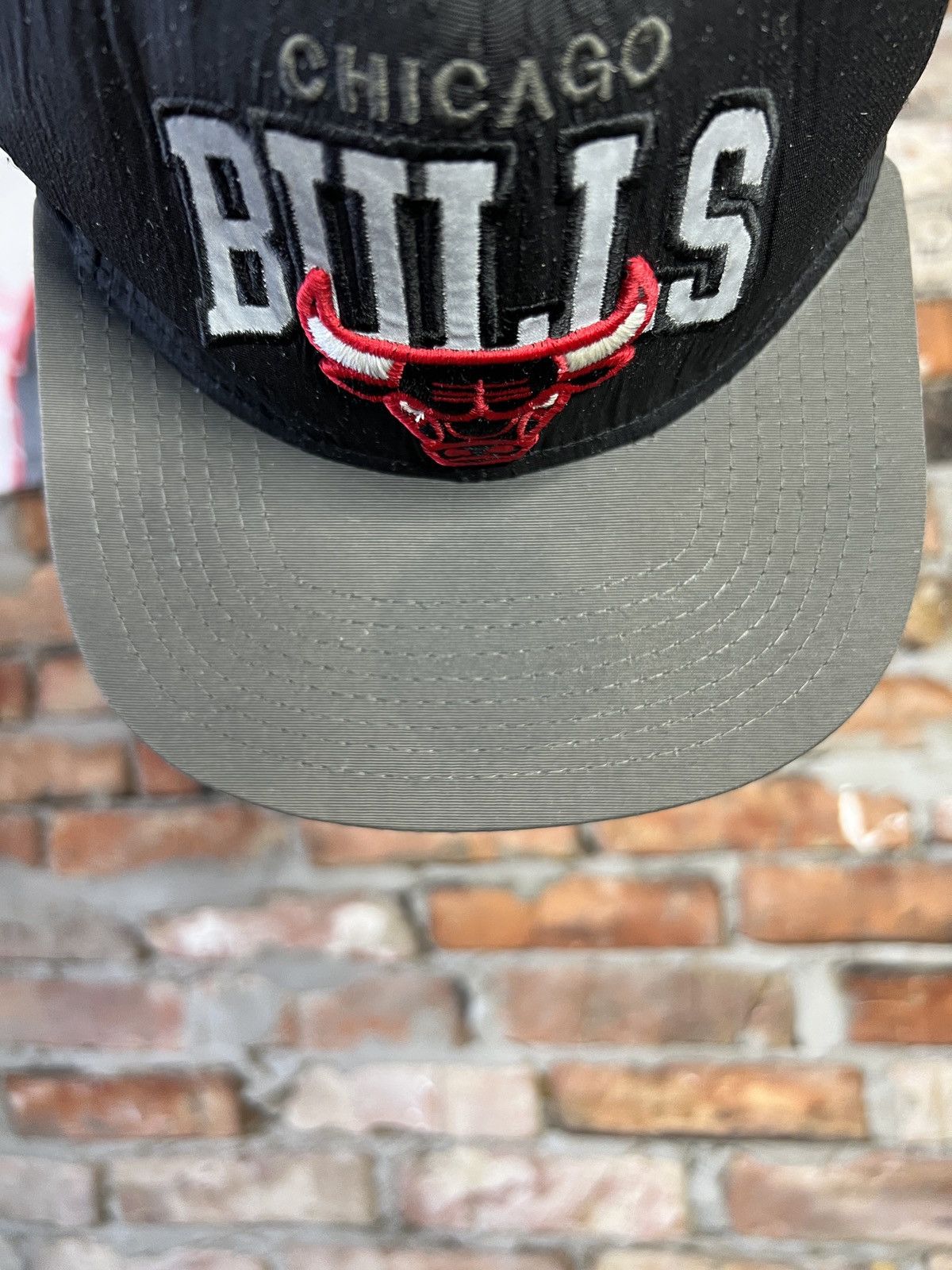 NBA × Vintage Vintage cap Chicago Bulls NBA Nylon hat Size ONE SIZE - 8 Thumbnail