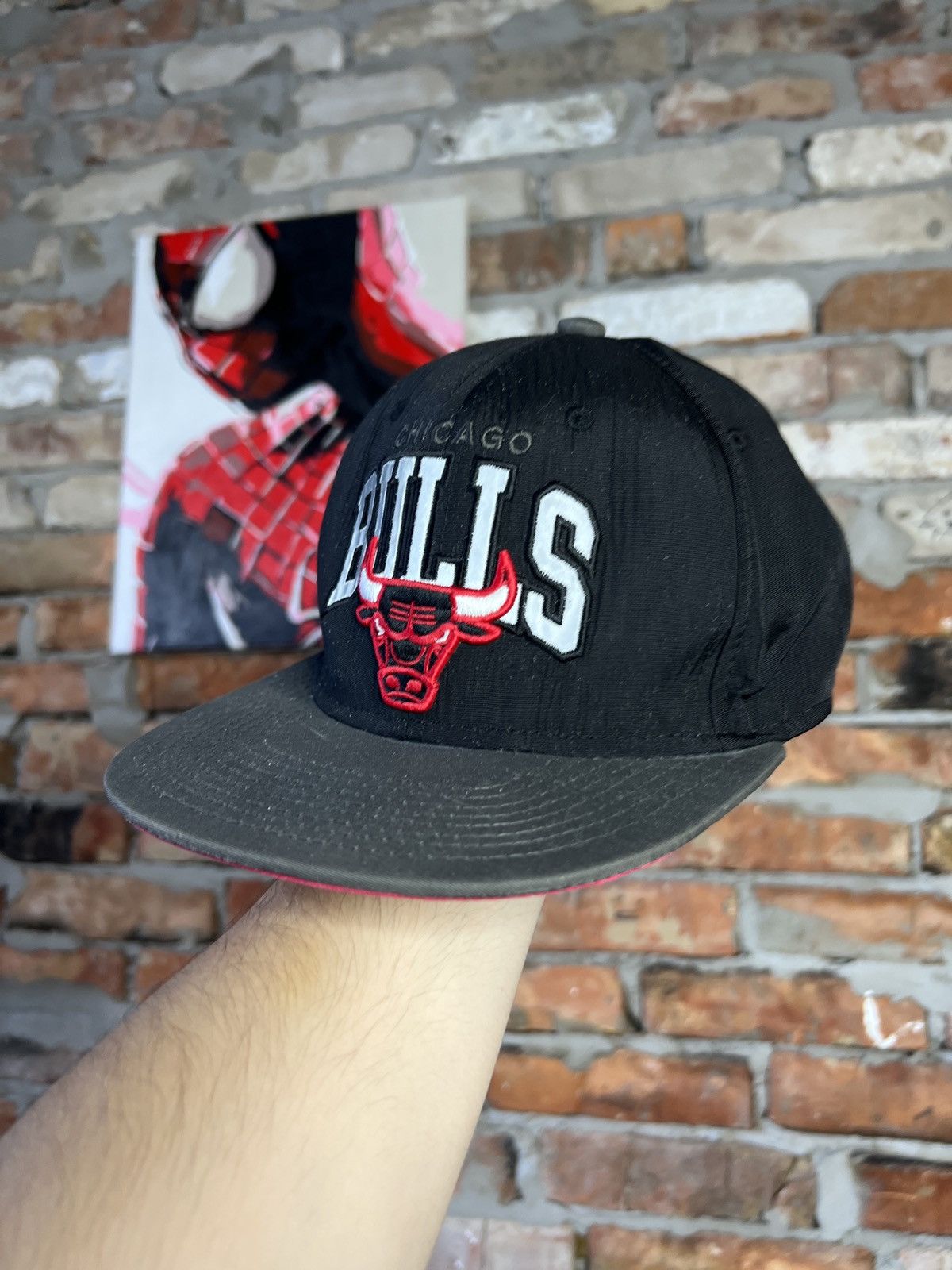 NBA × Vintage Vintage cap Chicago Bulls NBA Nylon hat Size ONE SIZE - 1 Thumbnail
