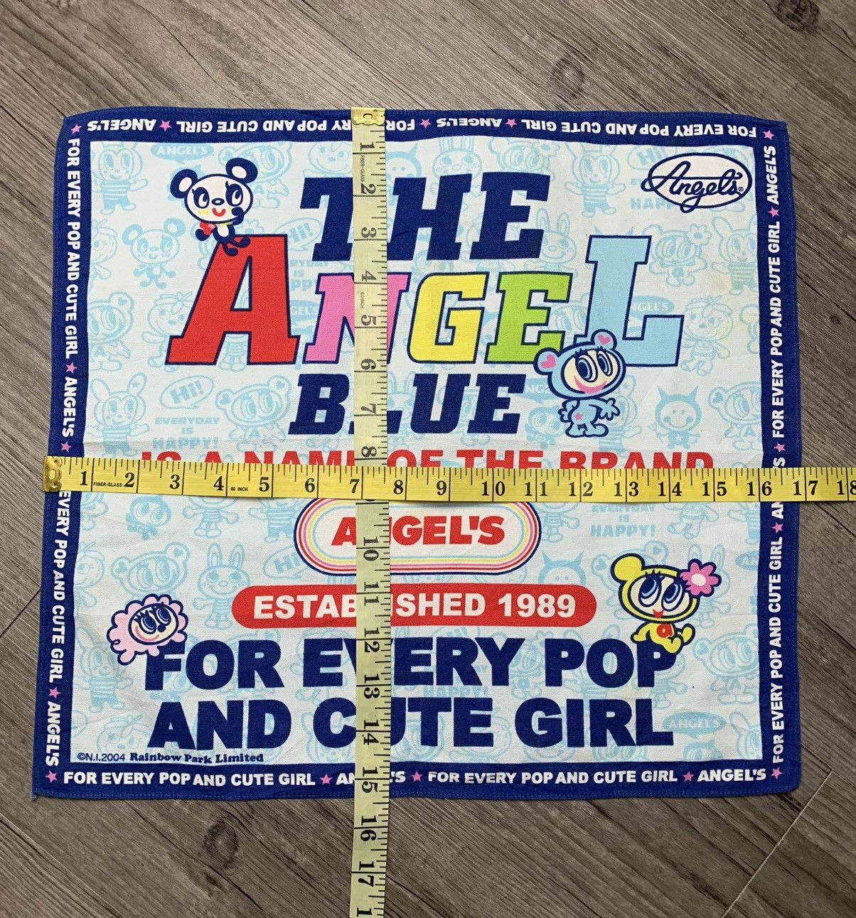 Japanese Brand The Angle Blue Handkerchief Pocketsquares Size ONE SIZE - 4 Thumbnail