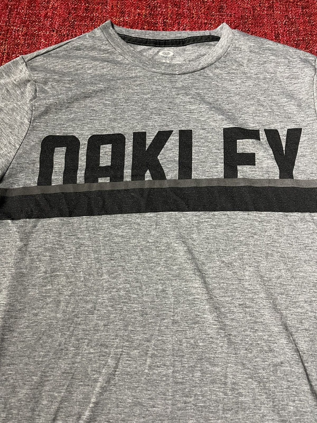 Designer × Oakley Oakley gorpcore style reflective logo t-shirt Size US M / EU 48-50 / 2 - 3 Thumbnail