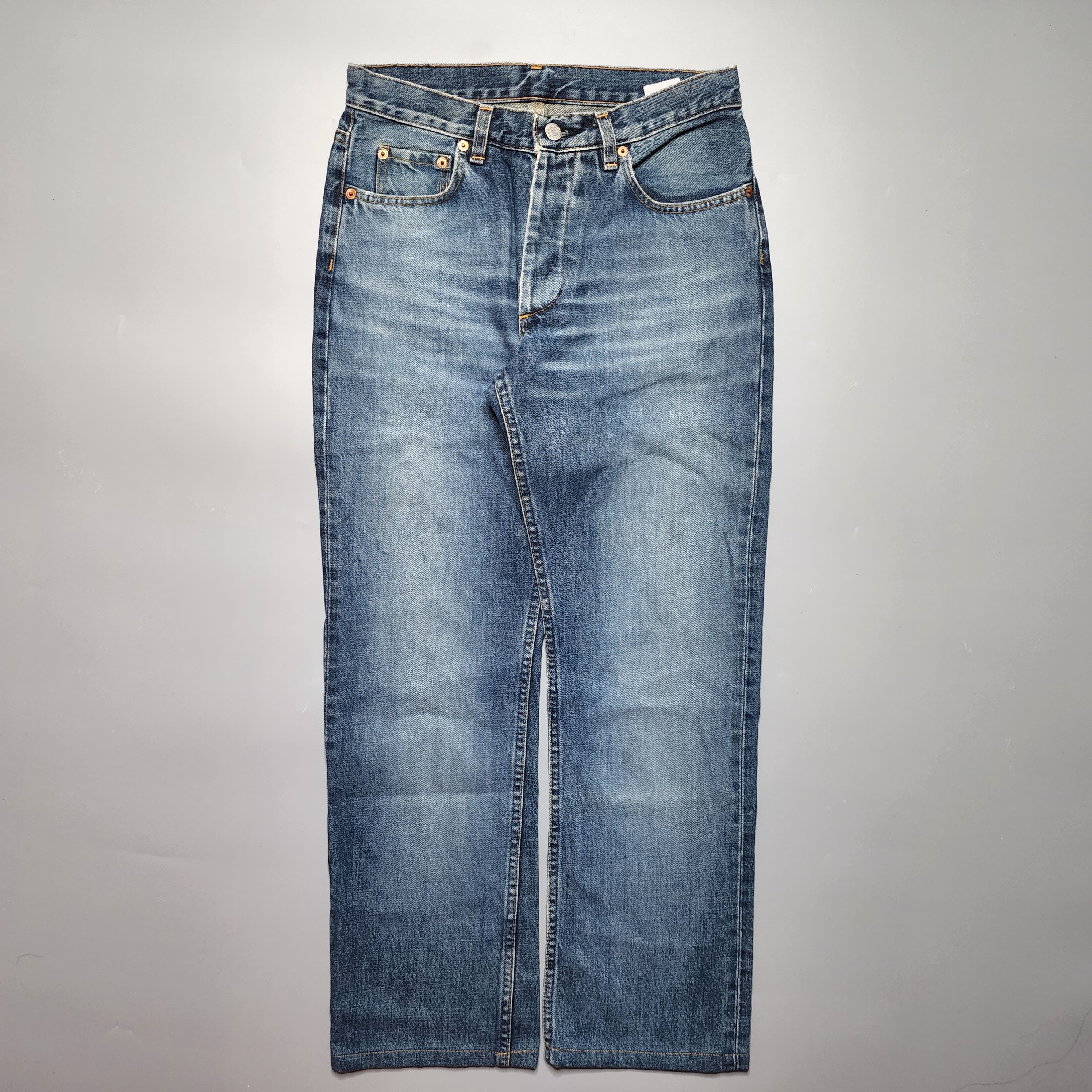 Helmut Lang Helmut Lang - SS98 Blue Washed Vintage Jeans Size US 28 / EU 44 - 1 Thumbnail