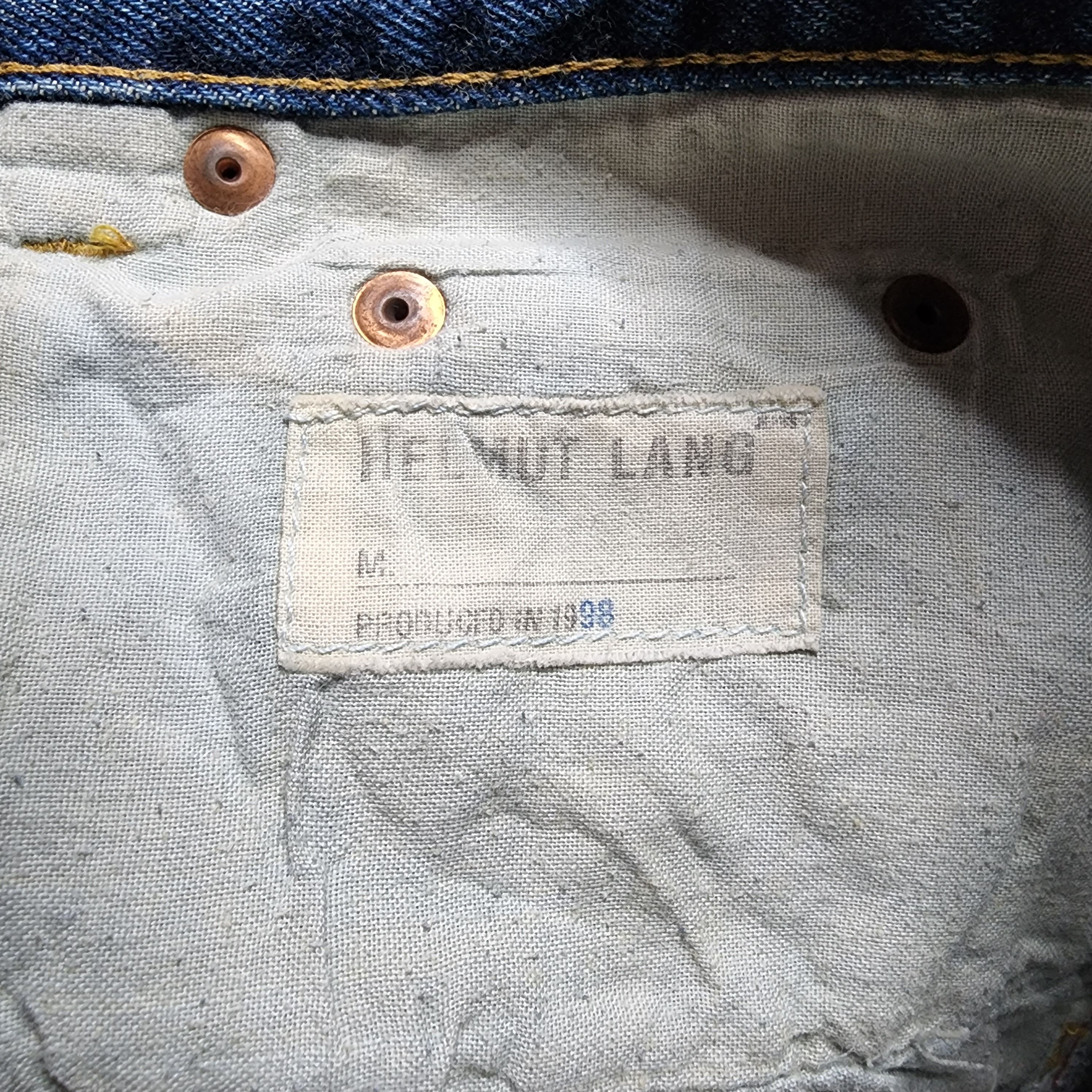 Helmut Lang Helmut Lang - SS98 Blue Washed Vintage Jeans Size US 28 / EU 44 - 6 Thumbnail