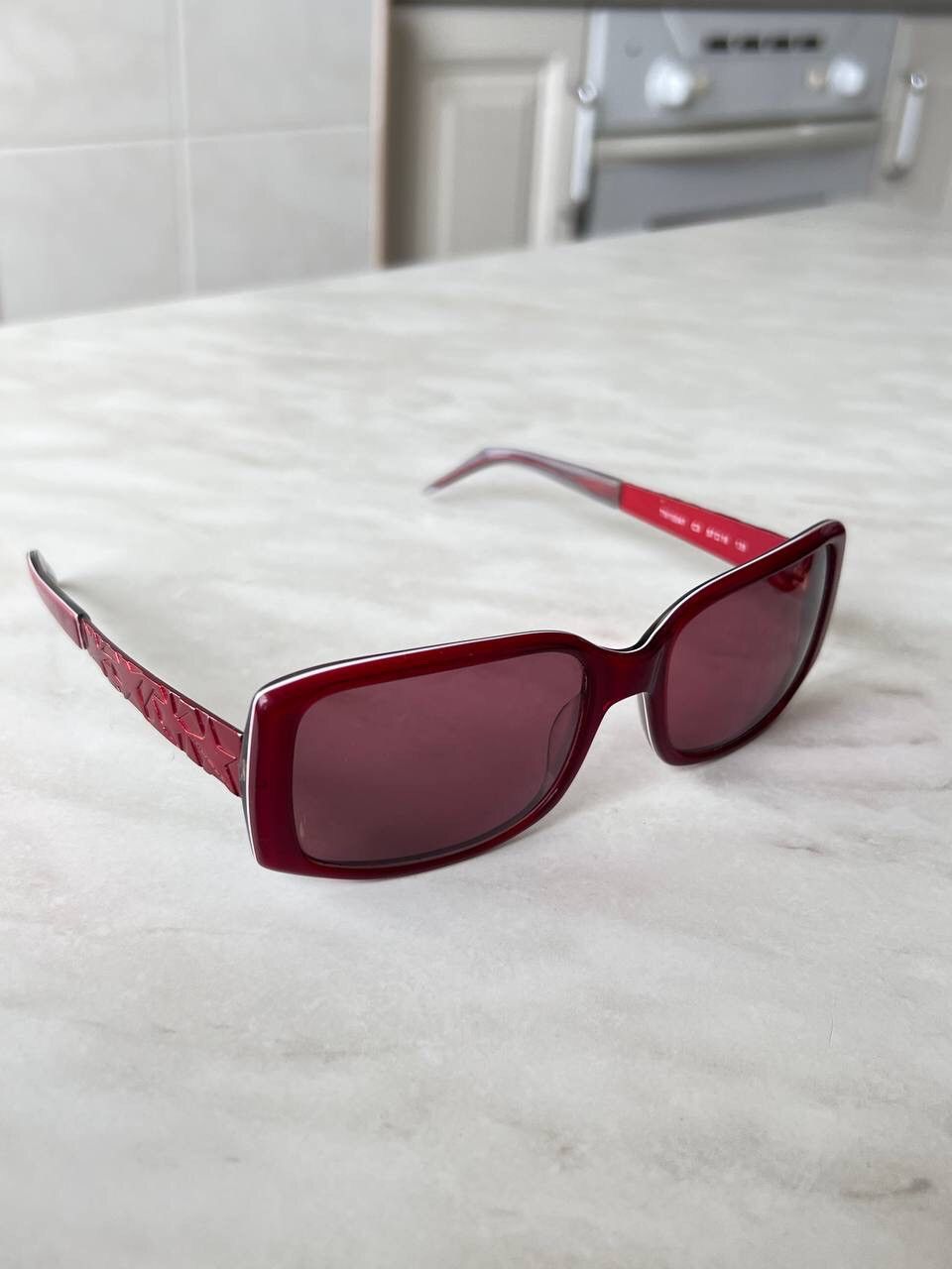 Japanese Brand × Thierry Mugler × Vintage Mugler Red Stars Vintage Sunglasses Size ONE SIZE - 2 Thumbnail
