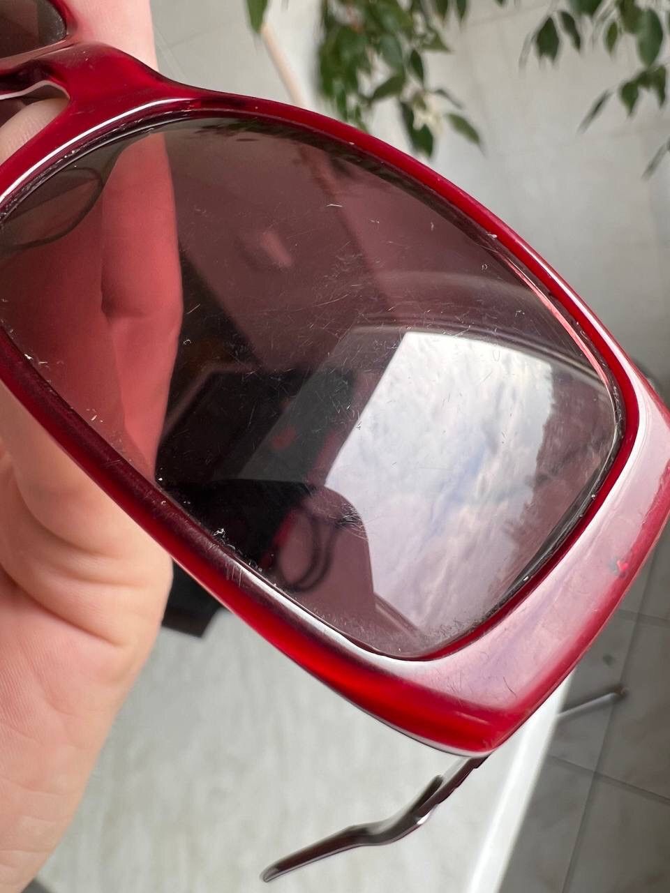 Japanese Brand × Thierry Mugler × Vintage Mugler Red Stars Vintage Sunglasses Size ONE SIZE - 8 Thumbnail