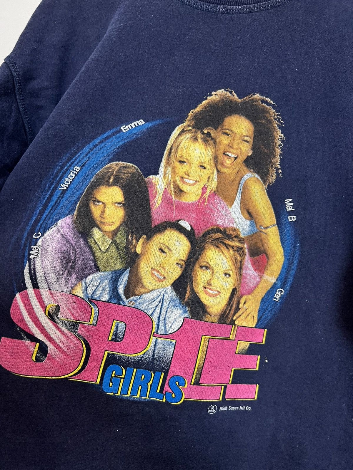 Band Tees Vintage 90s Spice Girls Band Rap Crewneck Very Rare Pop Hype Size US M / EU 48-50 / 2 - 2 Thumbnail