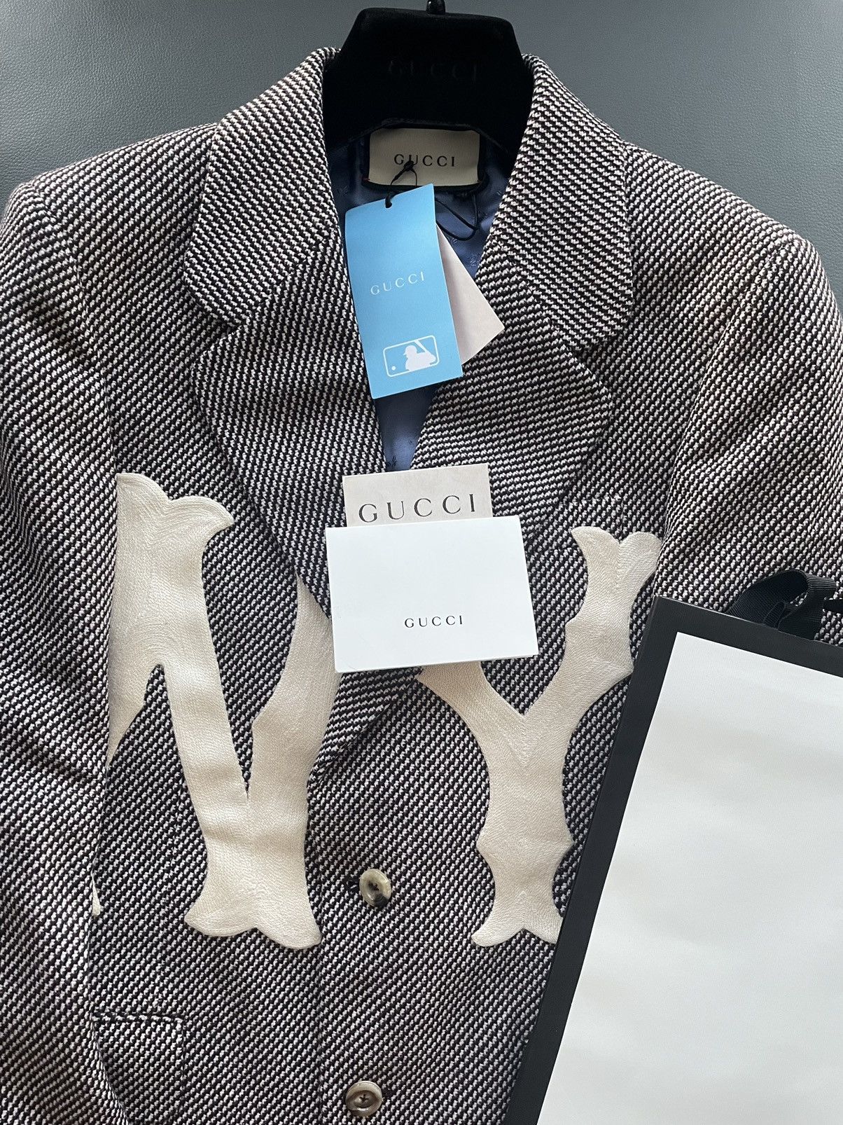 Gucci × New York Yankees Super Limited Edition $4k Gucci Yankees Collab Blazer Size US M / EU 48-50 / 2 - 4 Thumbnail