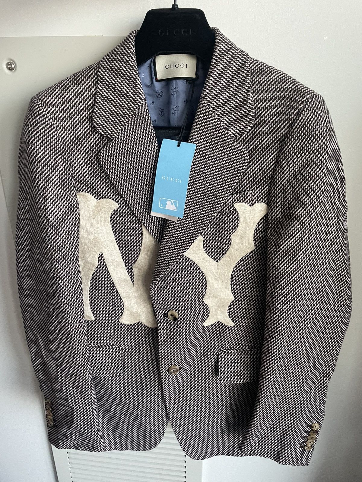Gucci × New York Yankees Super Limited Edition $4k Gucci Yankees Collab Blazer Size US M / EU 48-50 / 2 - 5 Thumbnail