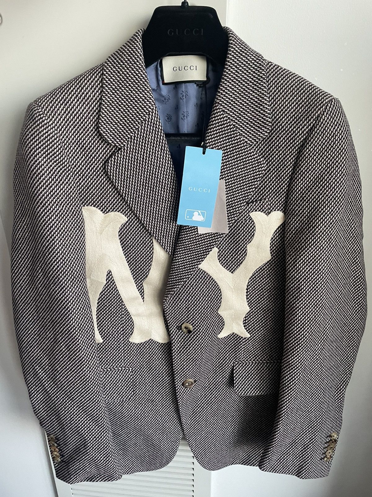 Gucci × New York Yankees Super Limited Edition $4k Gucci Yankees Collab Blazer Size US M / EU 48-50 / 2 - 13 Thumbnail