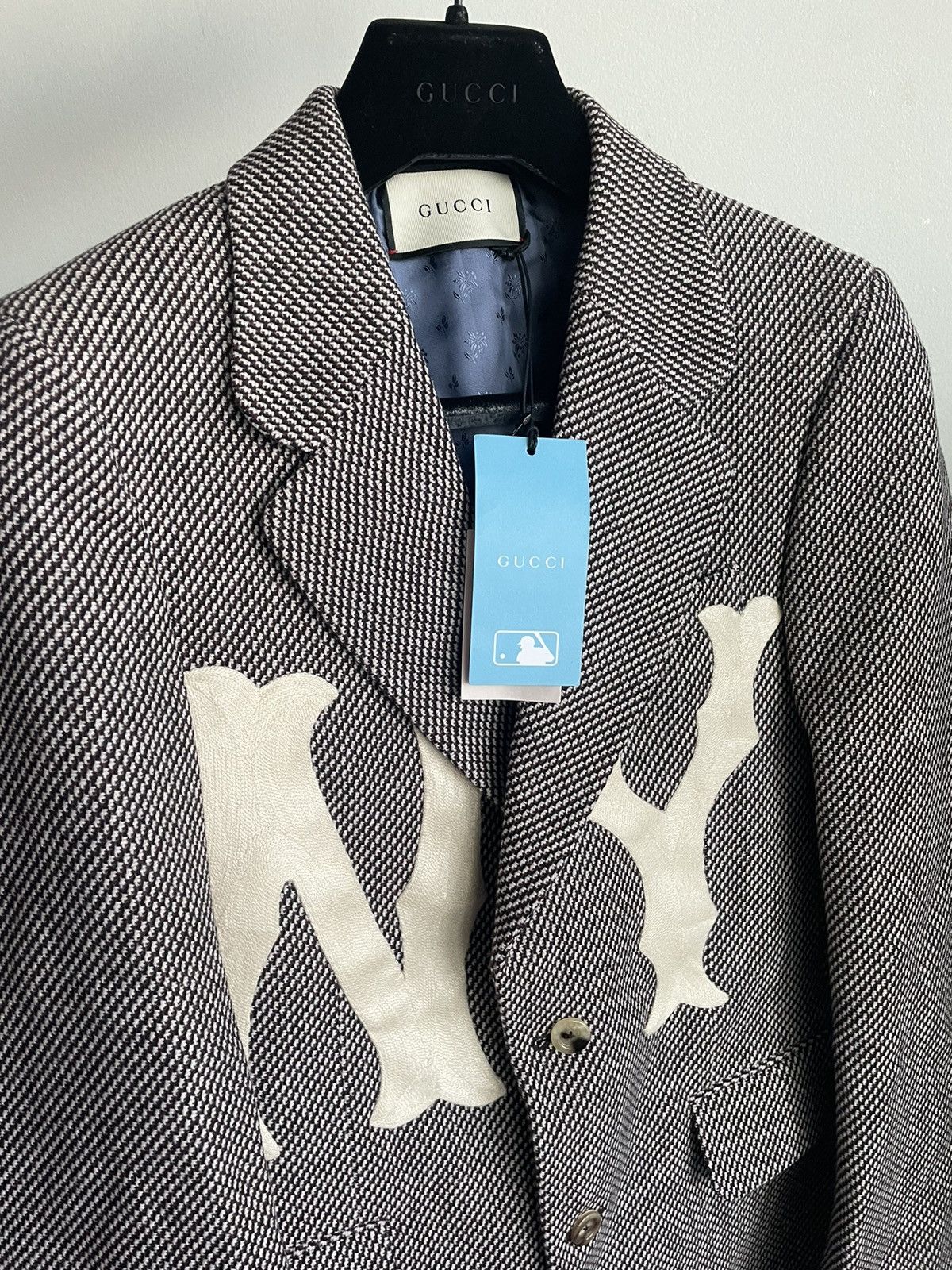 Gucci × New York Yankees Super Limited Edition $4k Gucci Yankees Collab Blazer Size US M / EU 48-50 / 2 - 2 Thumbnail