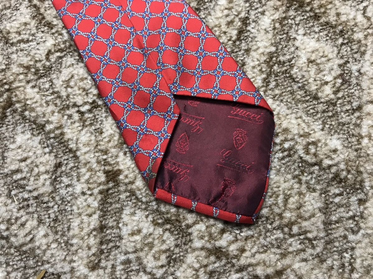 Gucci Gucci vintage tie Size ONE SIZE - 9 Thumbnail