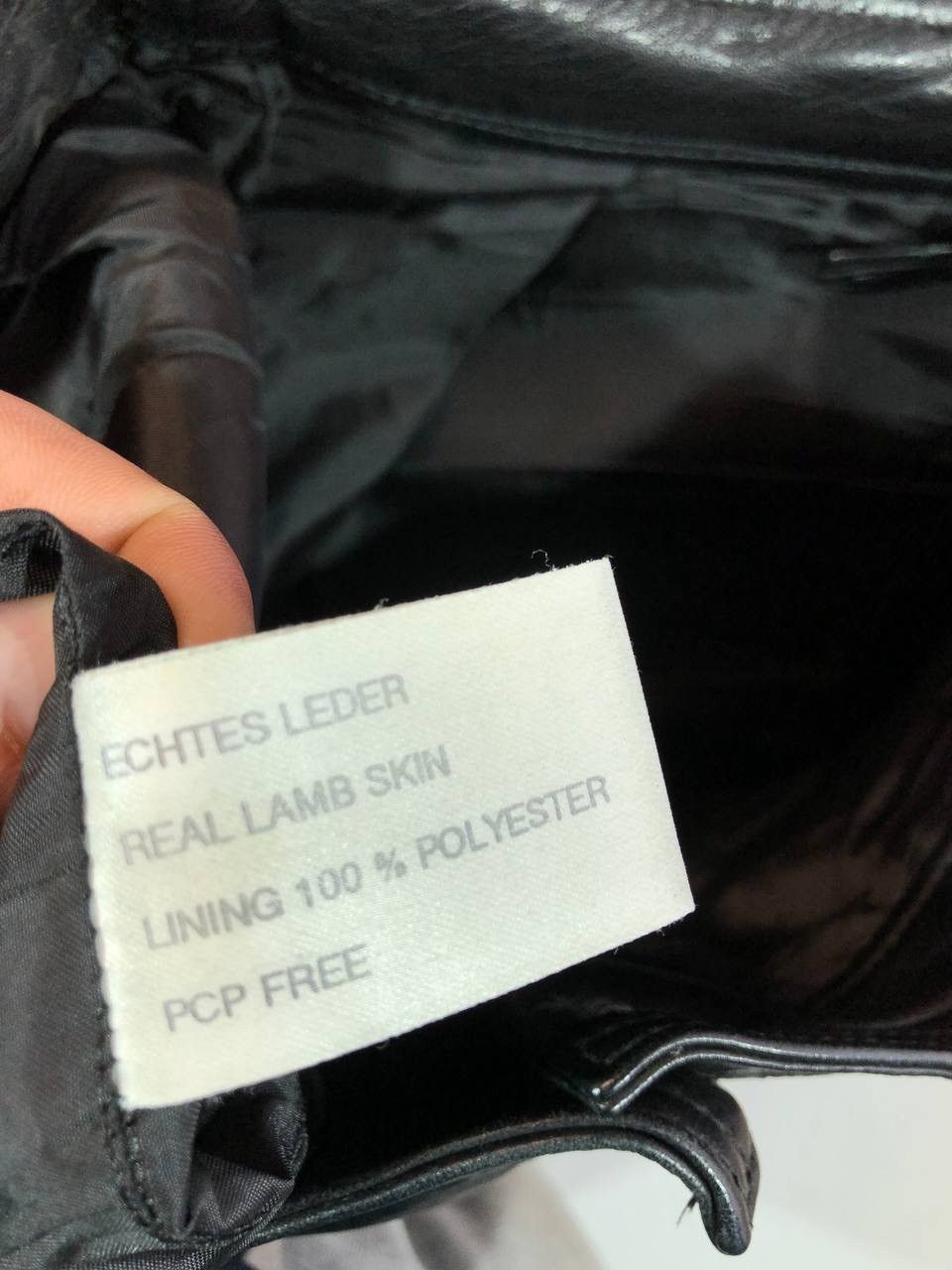 Genuine Leather × Leather × Vintage Leather Biker Pants Vintage Black Size US 28 / EU 44 - 7 Thumbnail