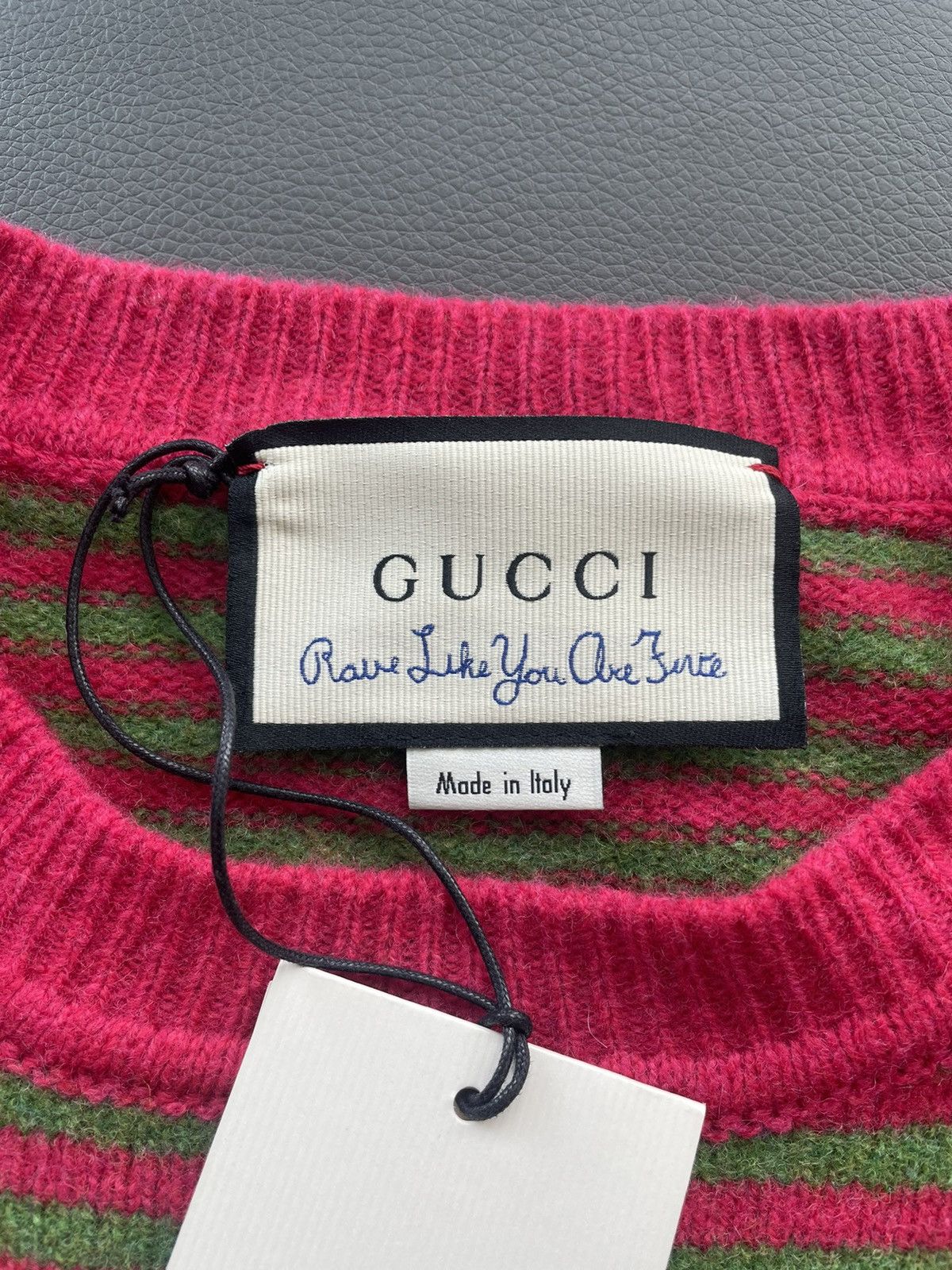 Gucci Gucci Super Runway Distressed Ripped Sweater Size US S / EU 44-46 / 1 - 5 Thumbnail