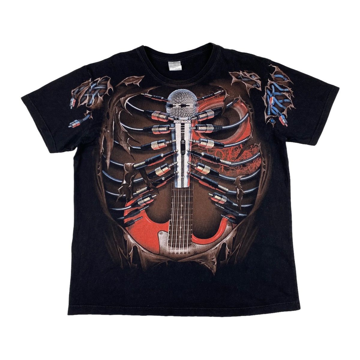 Band Tees × Vintage Vintage Rock Band T Shirt Heavy Metal Graphic Art Hype Y2K Size US XL / EU 56 / 4 - 1 Thumbnail