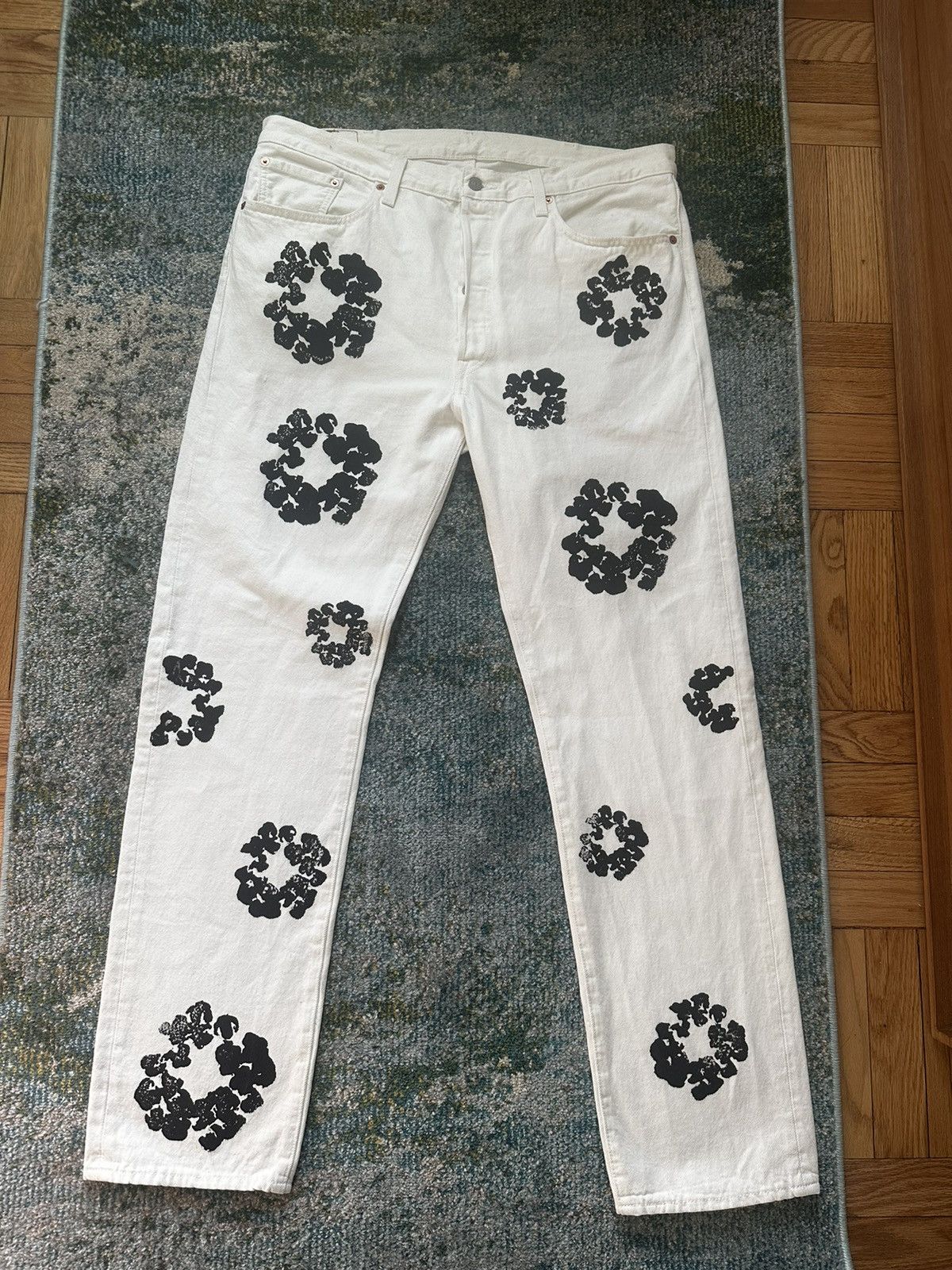 DENIM TEARS DENIM TEARS - Denim - The Cotton Wreath Jeans