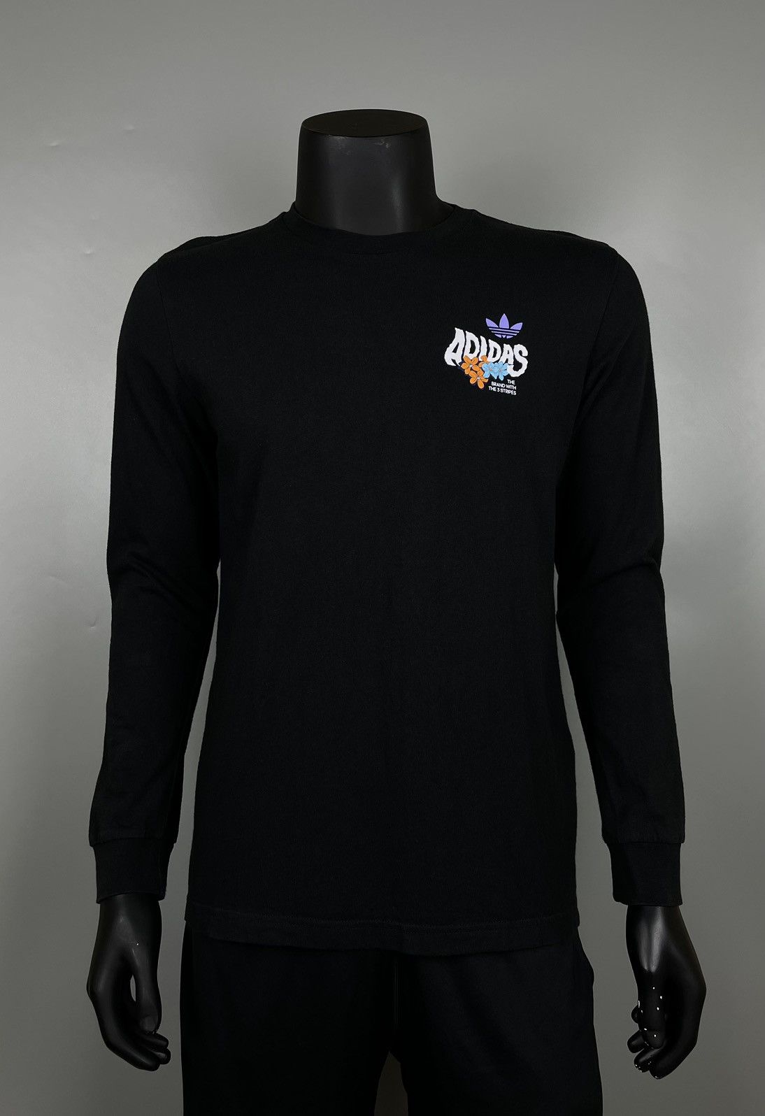 Adidas Adidas Long sleeve Big logo Size US S / EU 44-46 / 1 - 2 Thumbnail