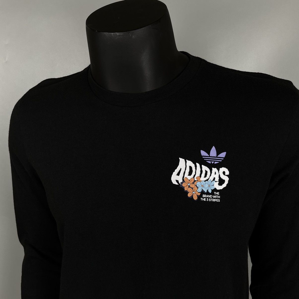 Adidas Adidas Long sleeve Big logo Size US S / EU 44-46 / 1 - 4 Thumbnail