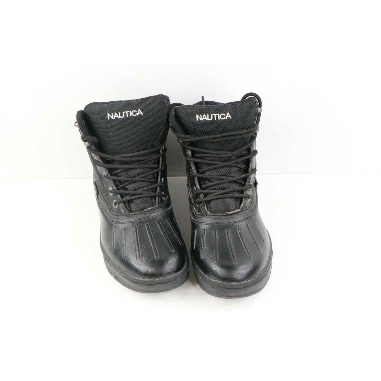 Nautica Vintage 90s Nautica Waterproof Winter Duck Boots Black Size US 7 / EU 40 - 3 Thumbnail