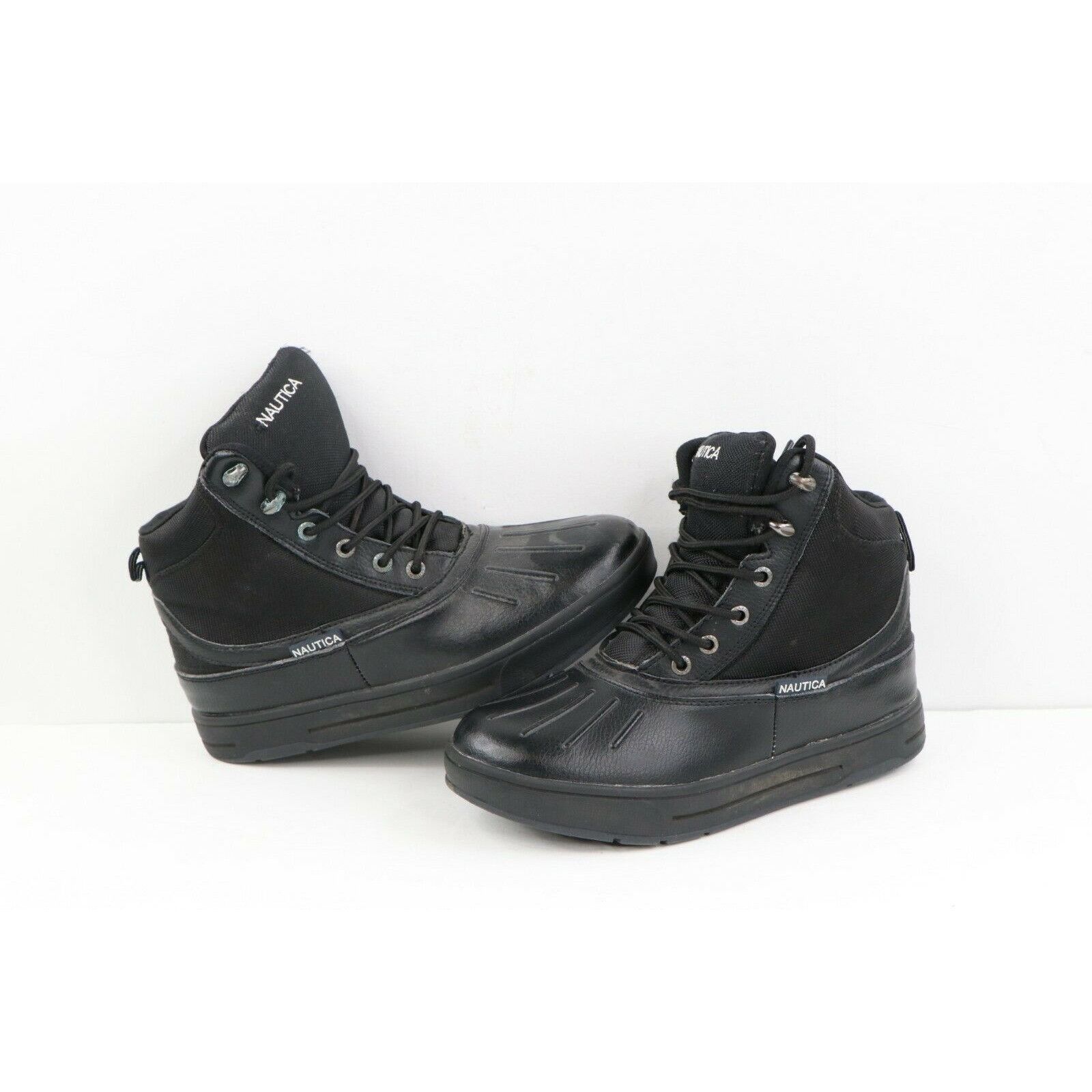 Nautica Vintage 90s Nautica Waterproof Winter Duck Boots Black Size US 7 / EU 40 - 2 Thumbnail