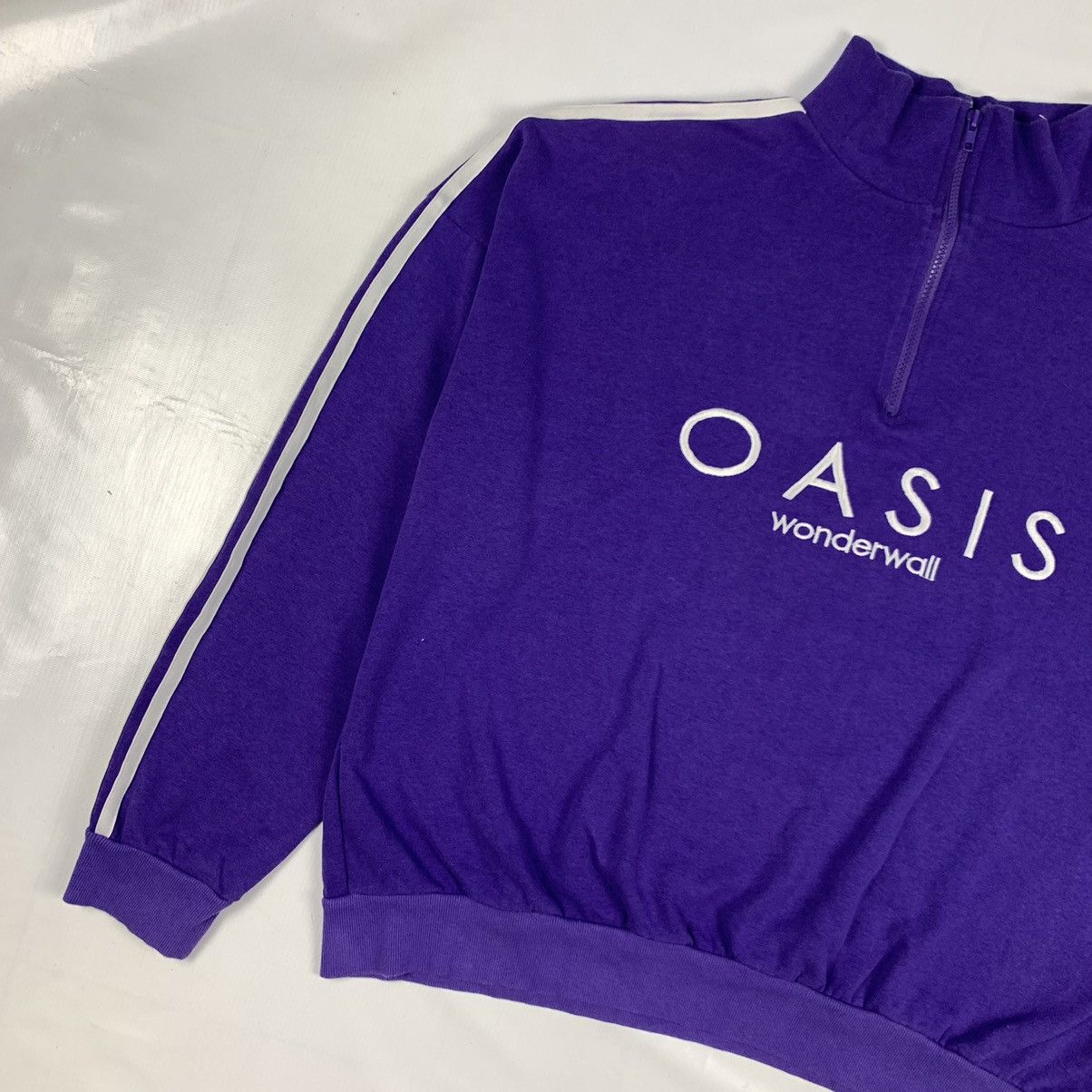 Band Tees Vintage Oasis Wonderwall Promote Song Track Top Shirt Size US L / EU 52-54 / 3 - 3 Thumbnail
