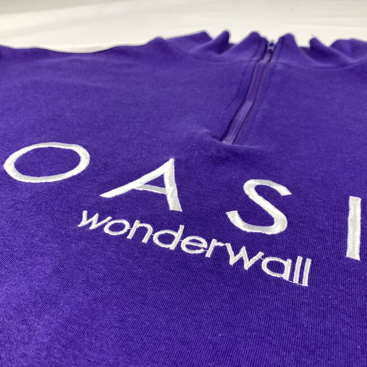 Band Tees Vintage Oasis Wonderwall Promote Song Track Top Shirt Size US L / EU 52-54 / 3 - 5 Thumbnail