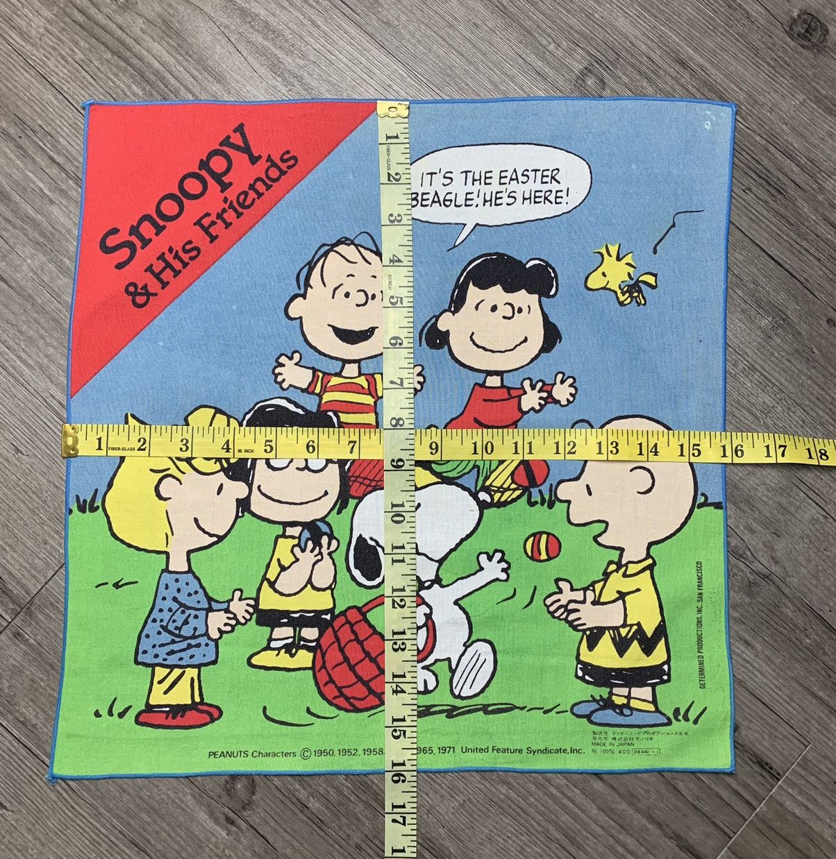 Disney Peanuts Snoopy Handkerchief/Neckerchief Size ONE SIZE - 5 Thumbnail