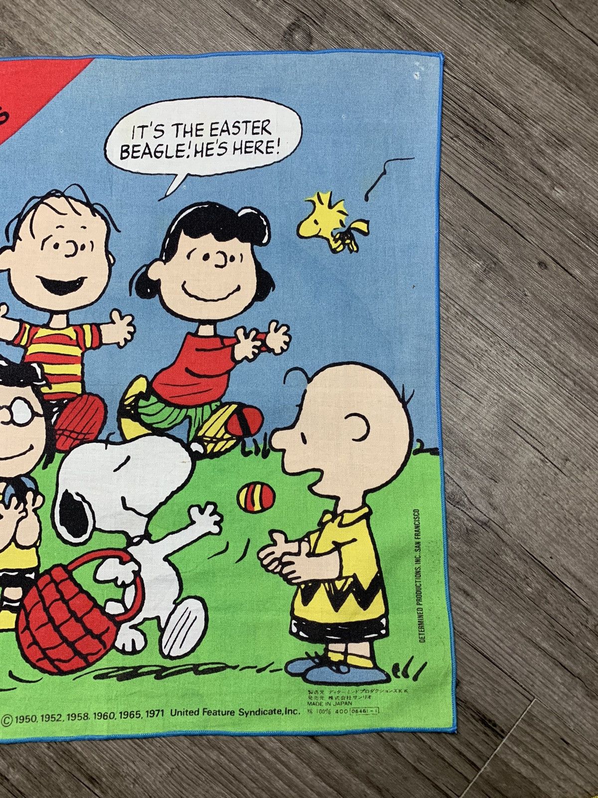 Disney Peanuts Snoopy Handkerchief/Neckerchief Size ONE SIZE - 2 Thumbnail