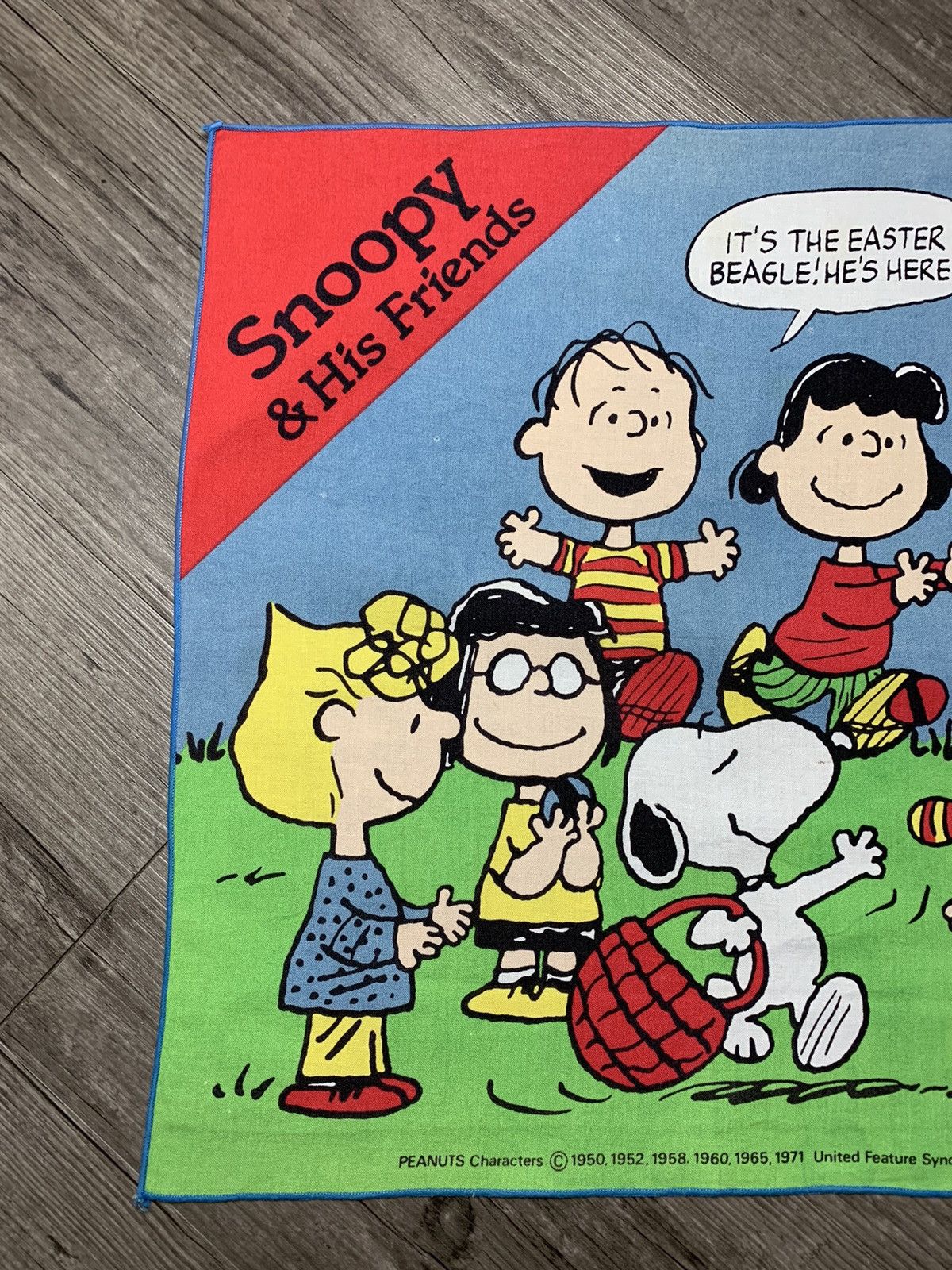 Disney Peanuts Snoopy Handkerchief/Neckerchief Size ONE SIZE - 4 Thumbnail