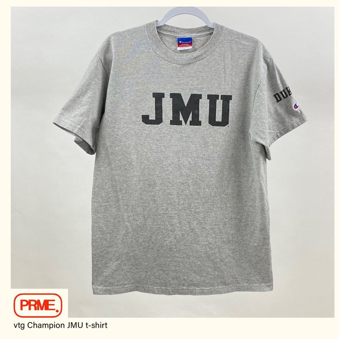 Champion × Vintage vintage Y2K CHAMPION JMU University VA spellout t-shirt Size US L / EU 52-54 / 3 - 3 Thumbnail