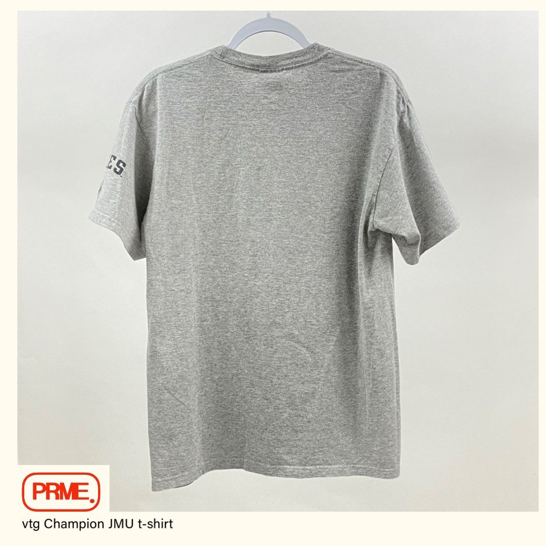 Champion × Vintage vintage Y2K CHAMPION JMU University VA spellout t-shirt Size US L / EU 52-54 / 3 - 8 Thumbnail