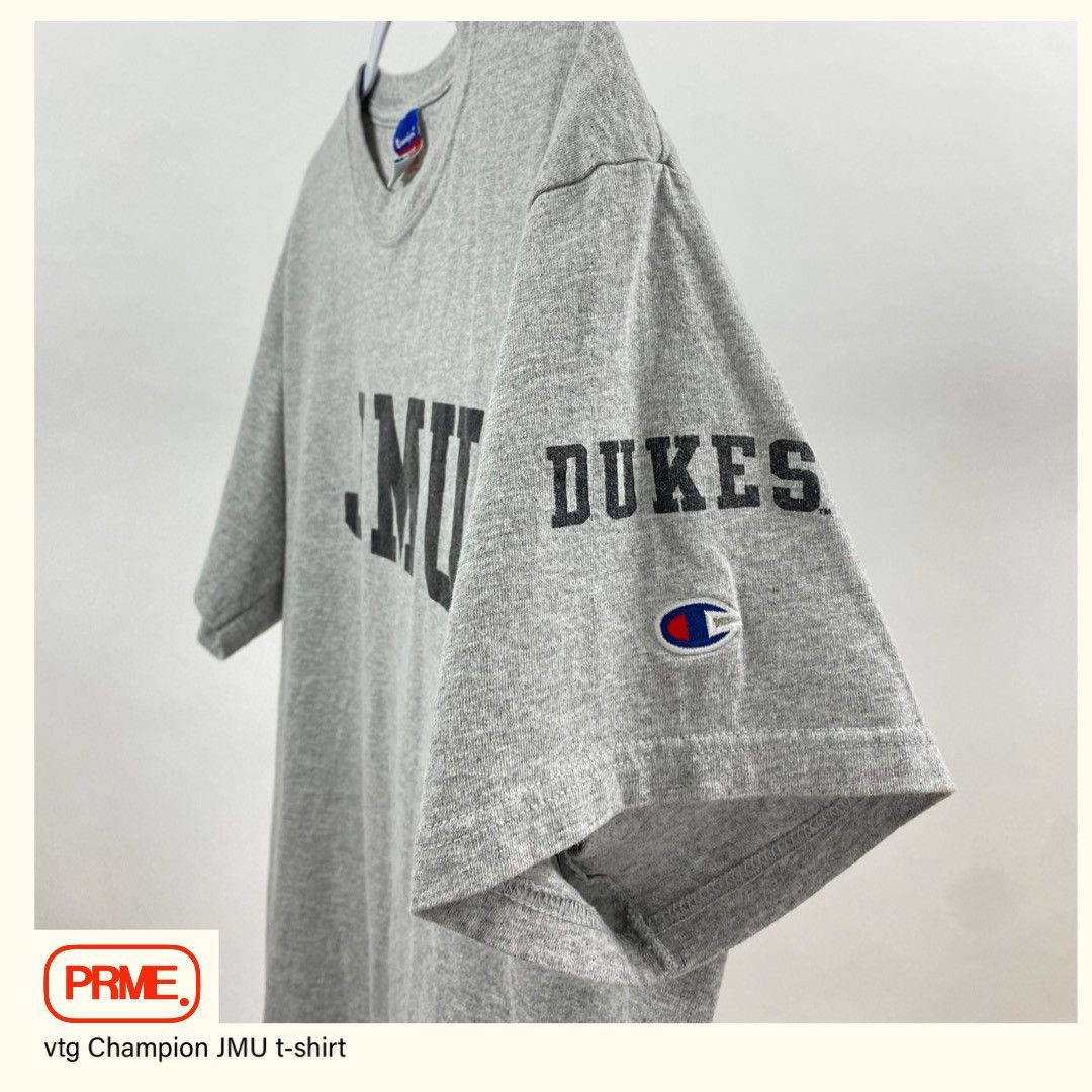 Champion × Vintage vintage Y2K CHAMPION JMU University VA spellout t-shirt Size US L / EU 52-54 / 3 - 4 Thumbnail