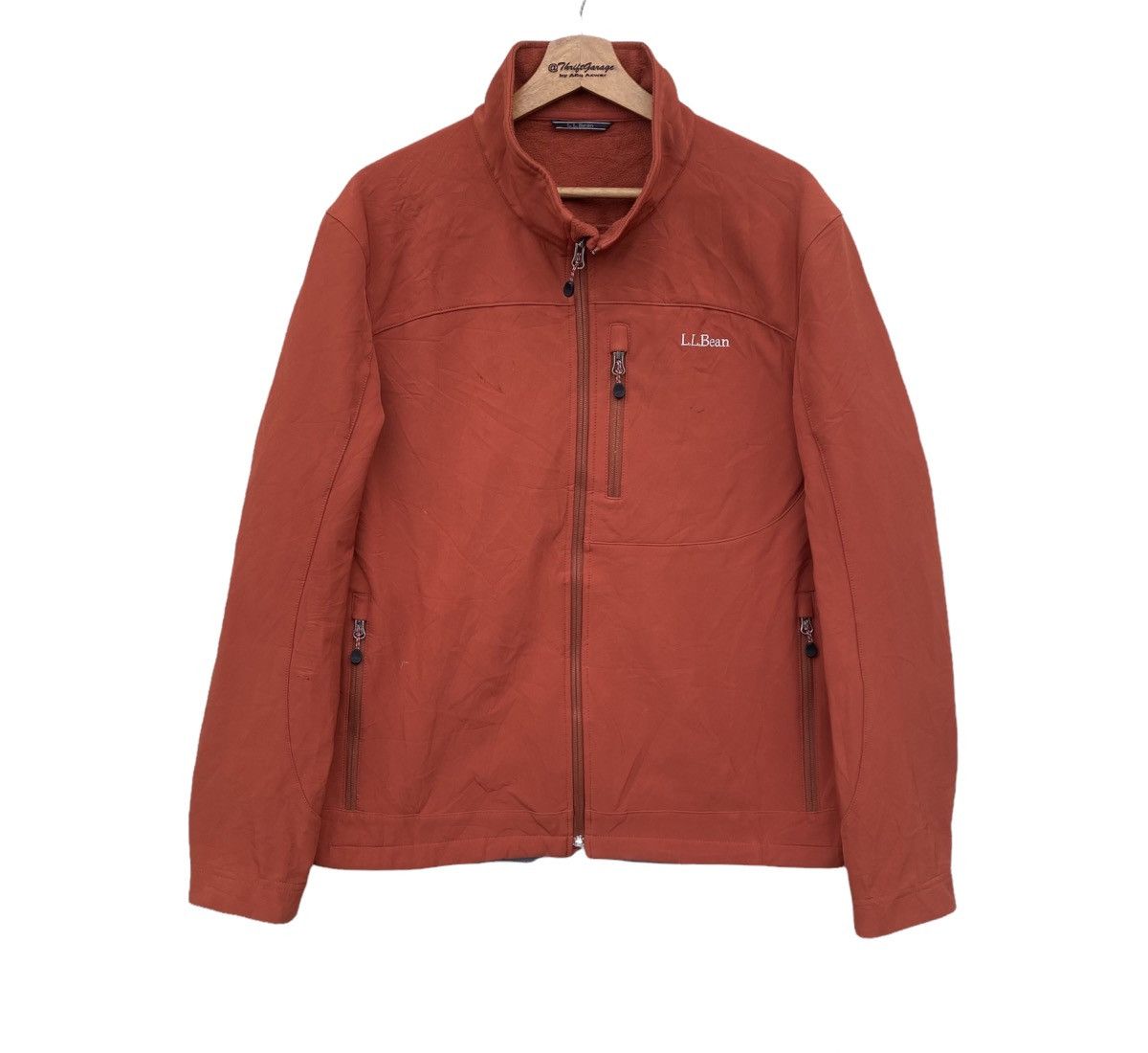 Rare LL Bean Zipper Hiking Jacket