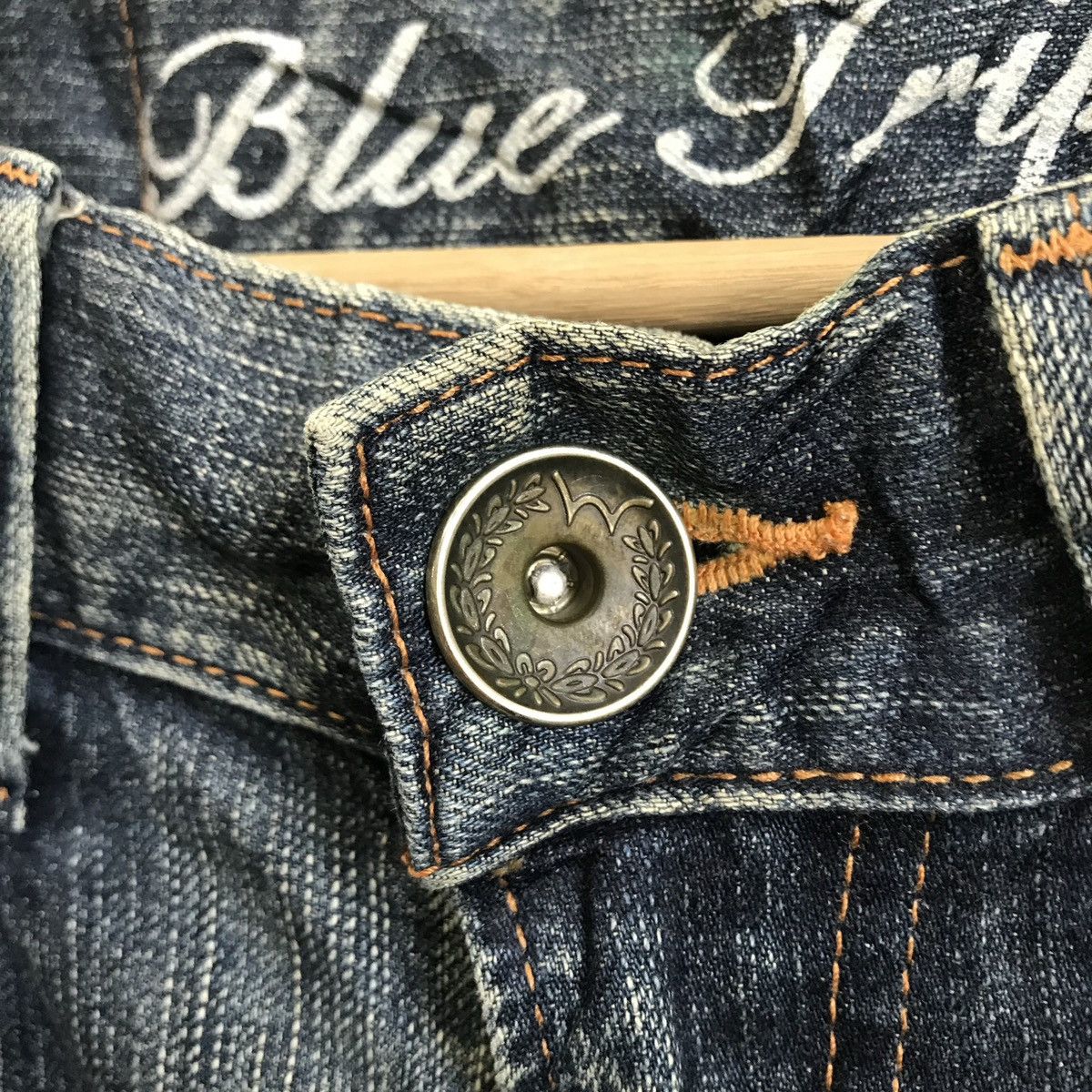 Edwin Vintage Edwin TRASHED Denim Jeans Size US 32 / EU 48 - 4 Thumbnail