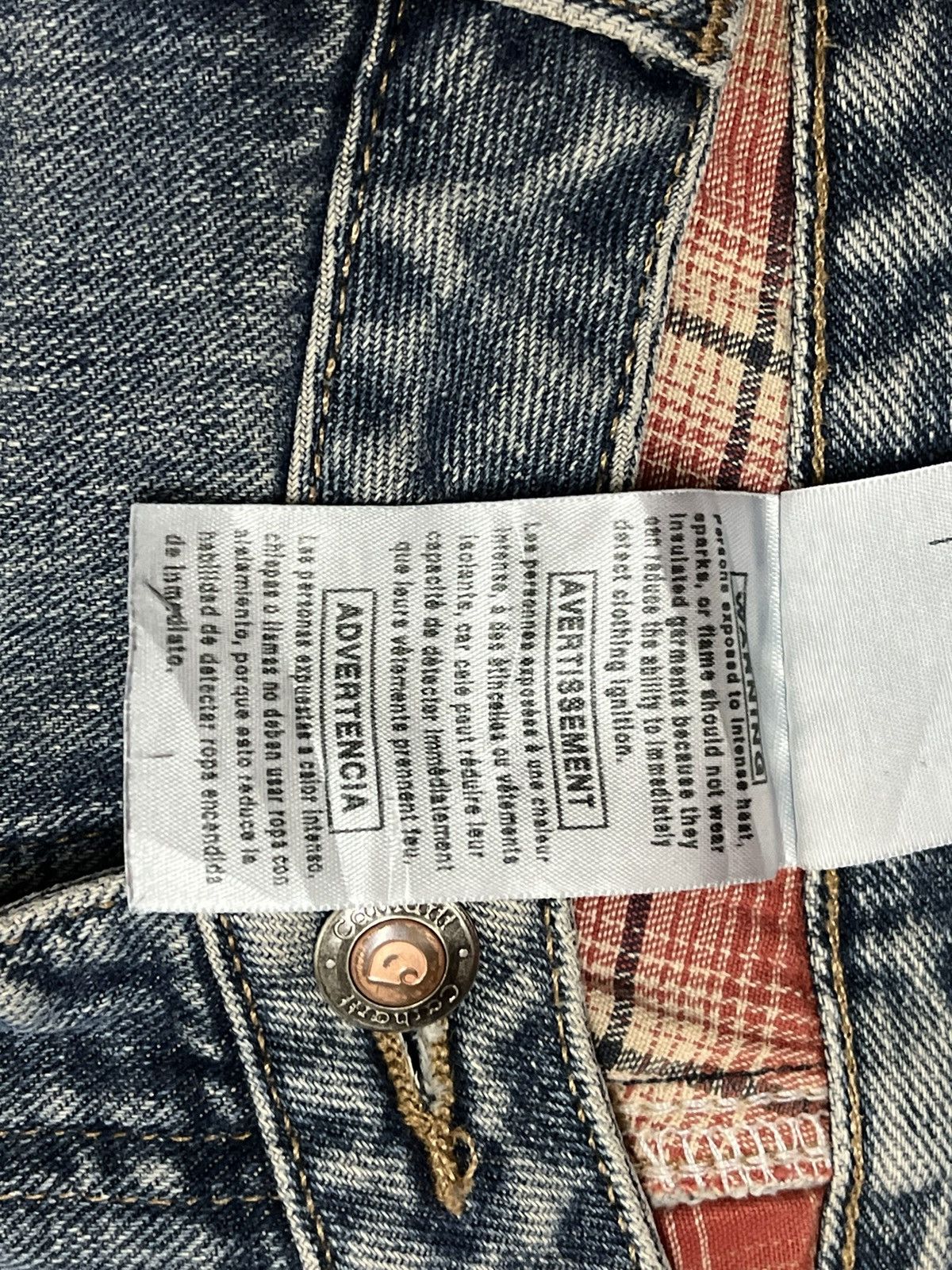 Designer Carhartt Relaxed Reversible Denim Streetwear