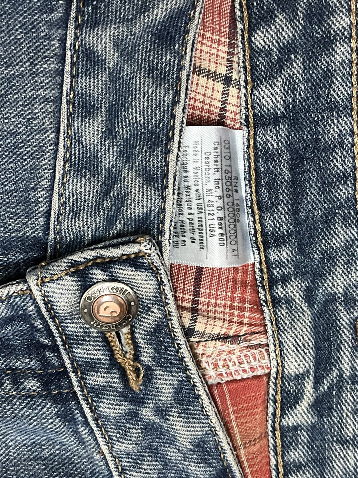 Designer Carhartt Relaxed Reversible Denim Streetwear