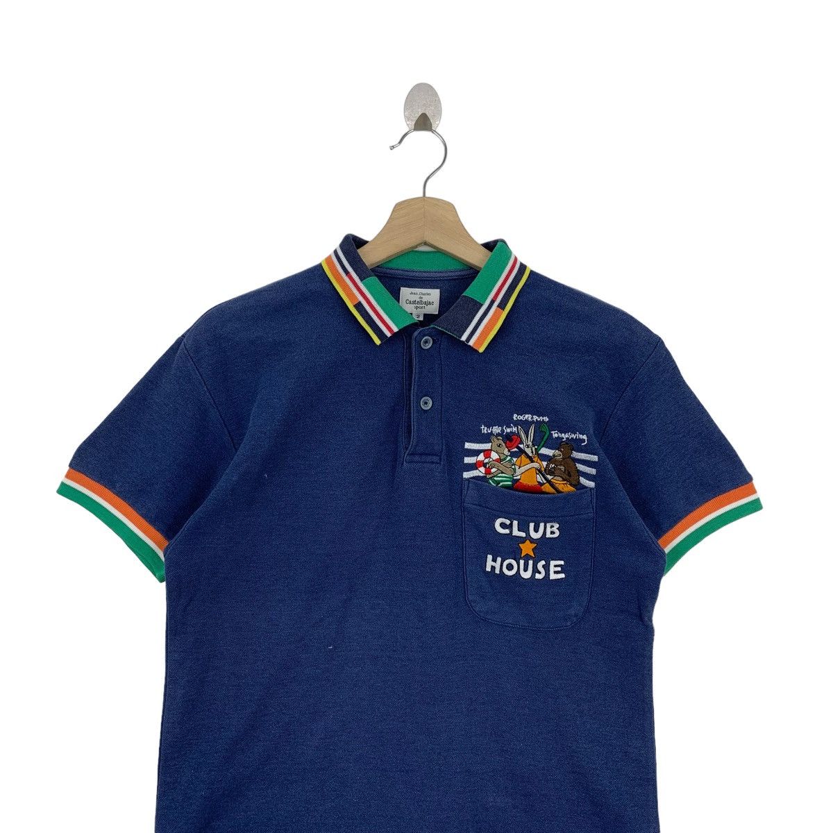 Vintage Rare!! Vintage JEAN CHARLES de CASTELBAJAC polo shirt Size US S / EU 44-46 / 1 - 2 Preview