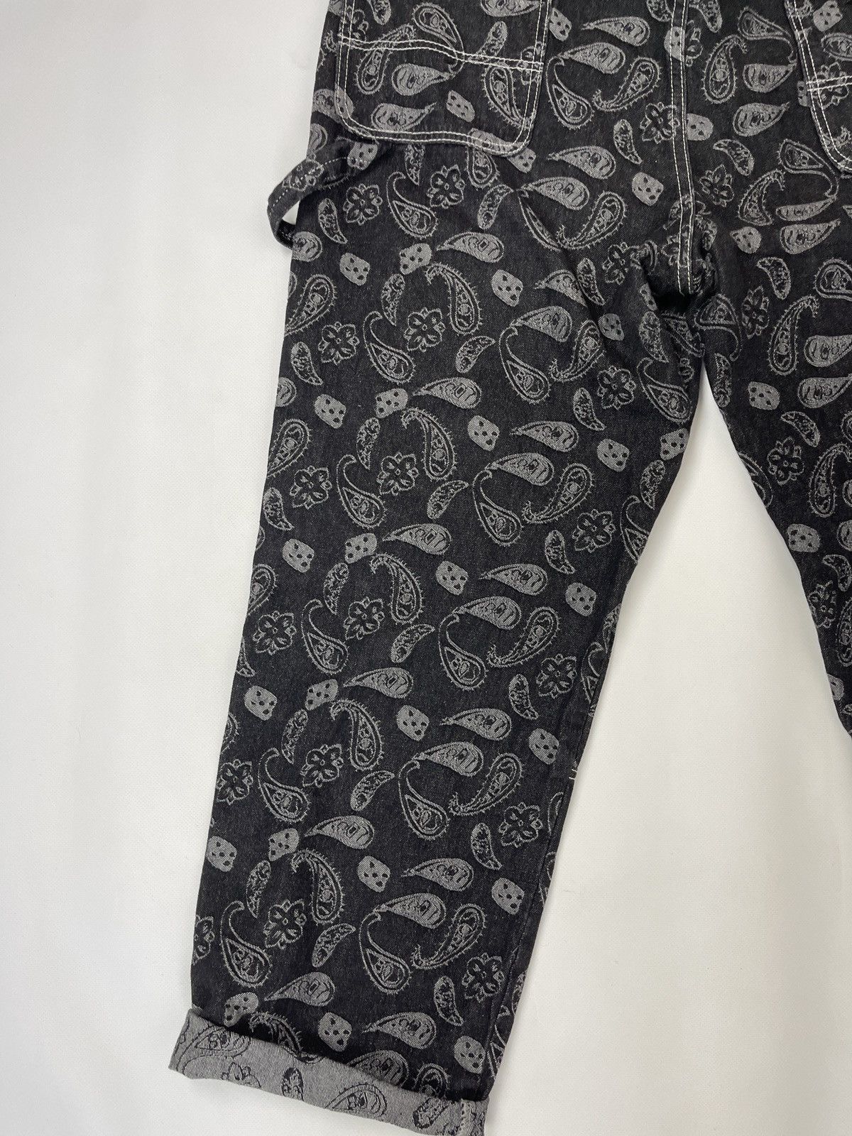 Japanese Brand Vintage double knee carhartt style workwear paisley pants Size US 36 / EU 52 - 14 Thumbnail