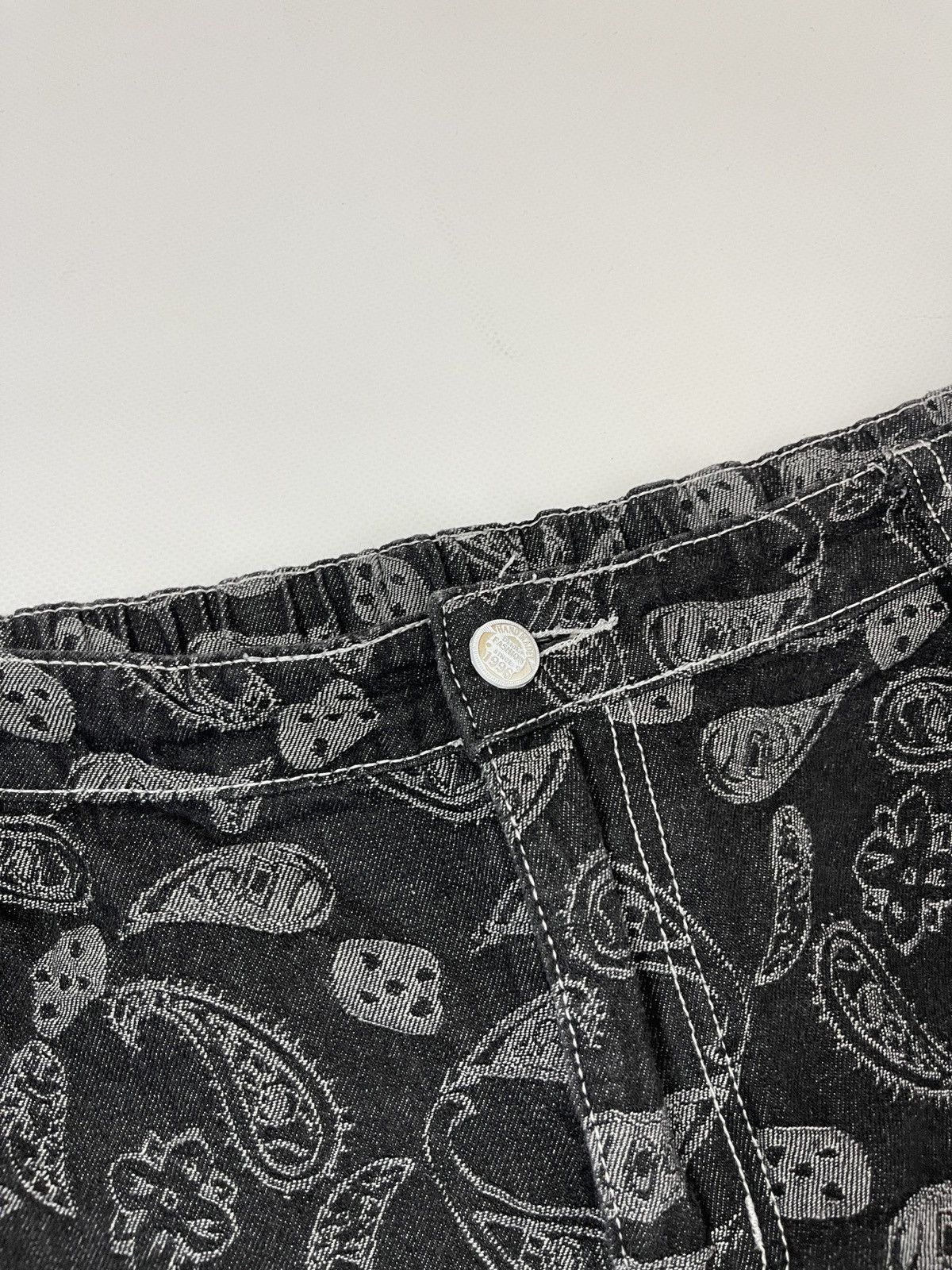 Japanese Brand Vintage double knee carhartt style workwear paisley pants Size US 36 / EU 52 - 10 Thumbnail