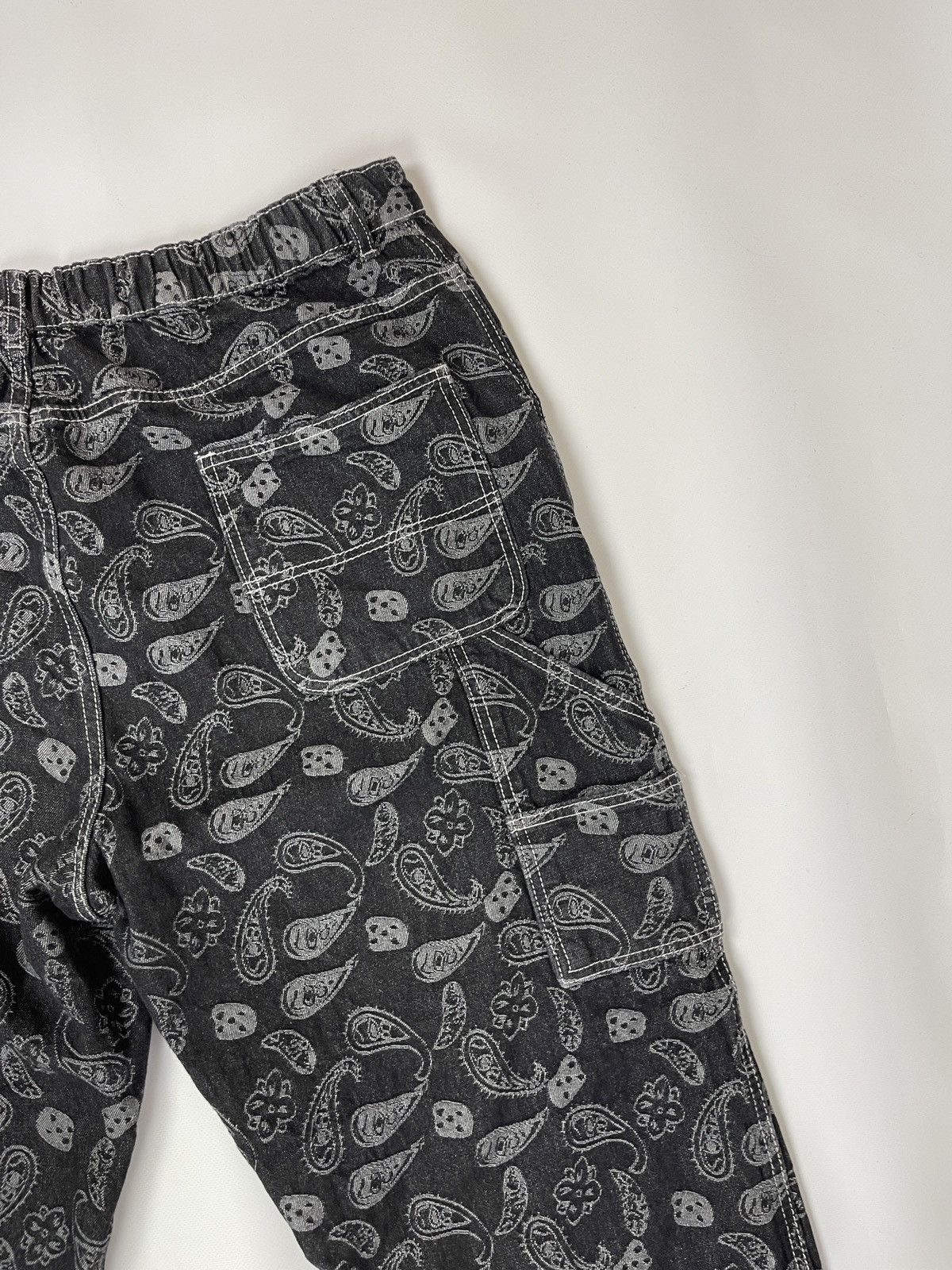 Japanese Brand Vintage double knee carhartt style workwear paisley pants Size US 36 / EU 52 - 15 Thumbnail
