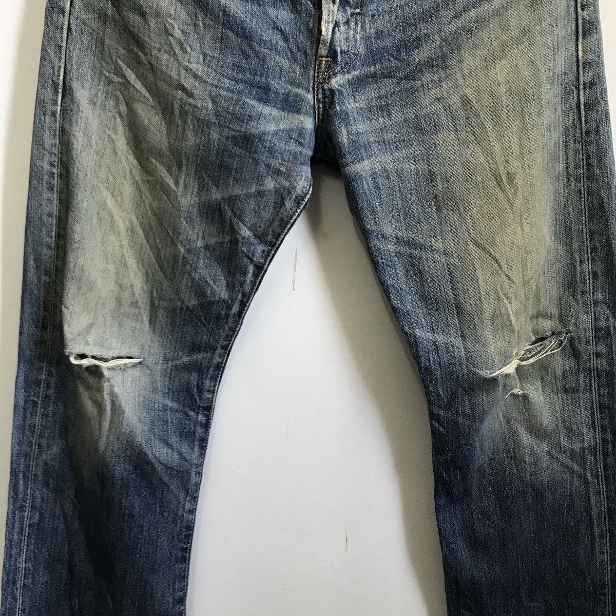 Levi's Vintage Levis 501 Distressed Denim Jeans Size US 31 - 3 Thumbnail