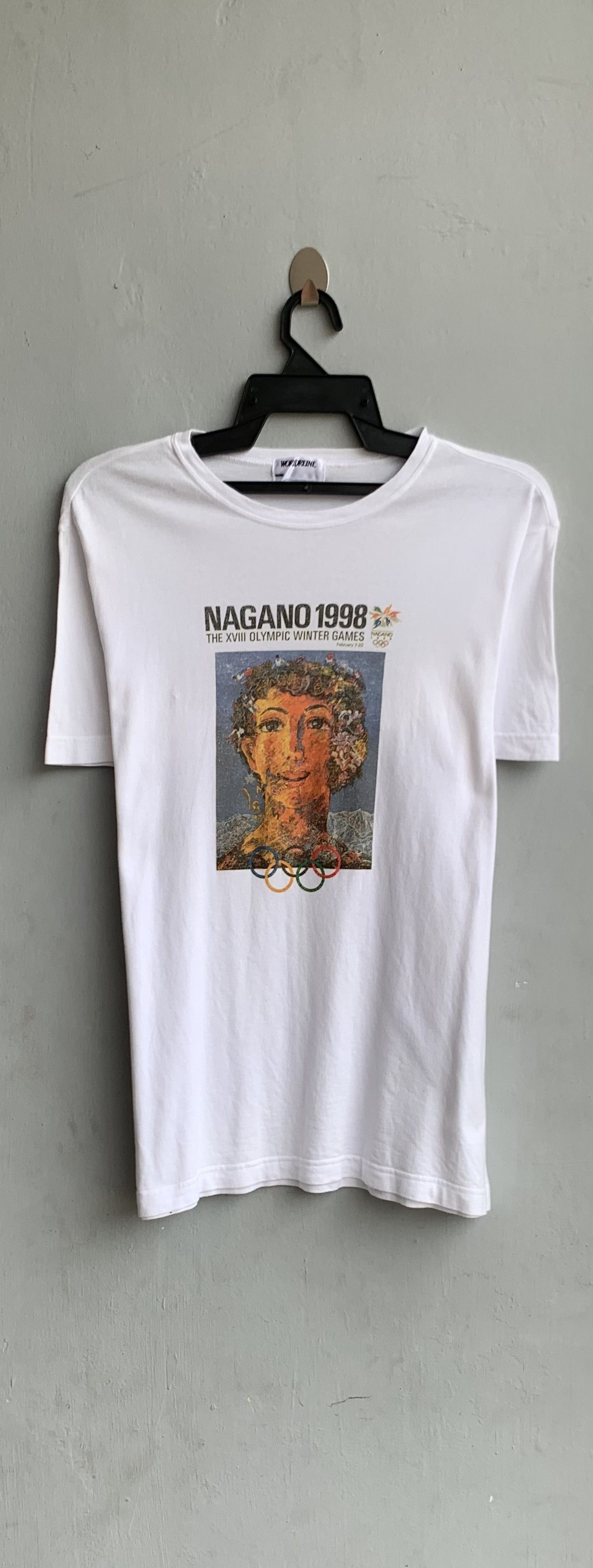 長野オリンピック1998 IBM グラフィックTシャツ 1998 長野オリンピック IBM tシャツ 企業 コラボ スキー 五輪