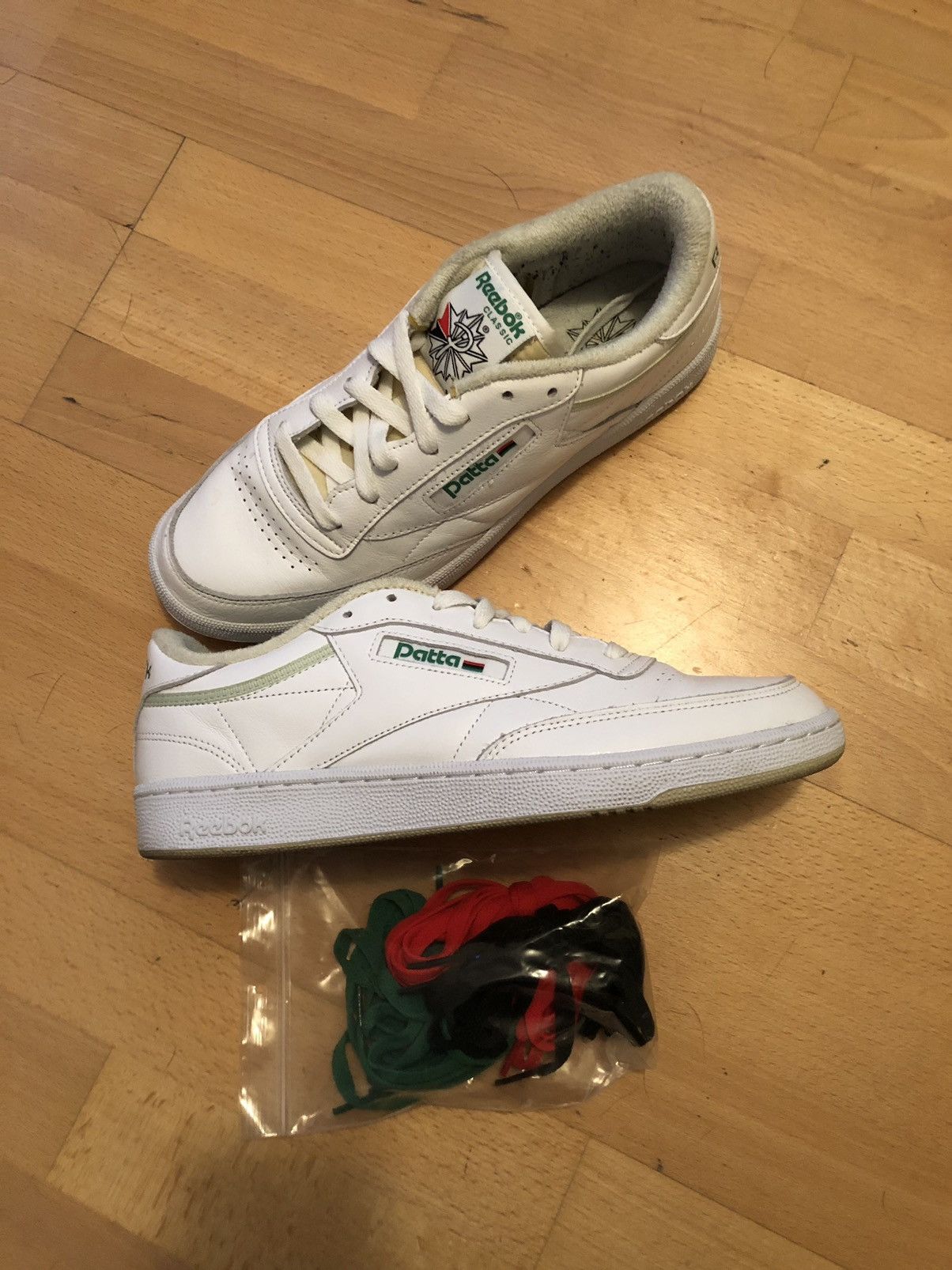 reebok classic patta