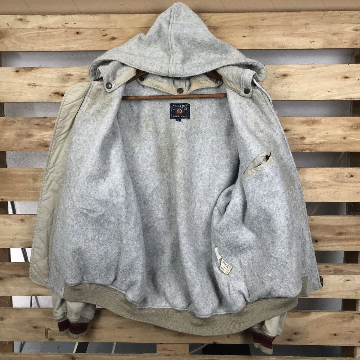 Chaps × Chaps Ralph Lauren × Vintage Vintage Chaps Ralph Lauren Hoodie Jacket Size US M / EU 48-50 / 2 - 5 Thumbnail