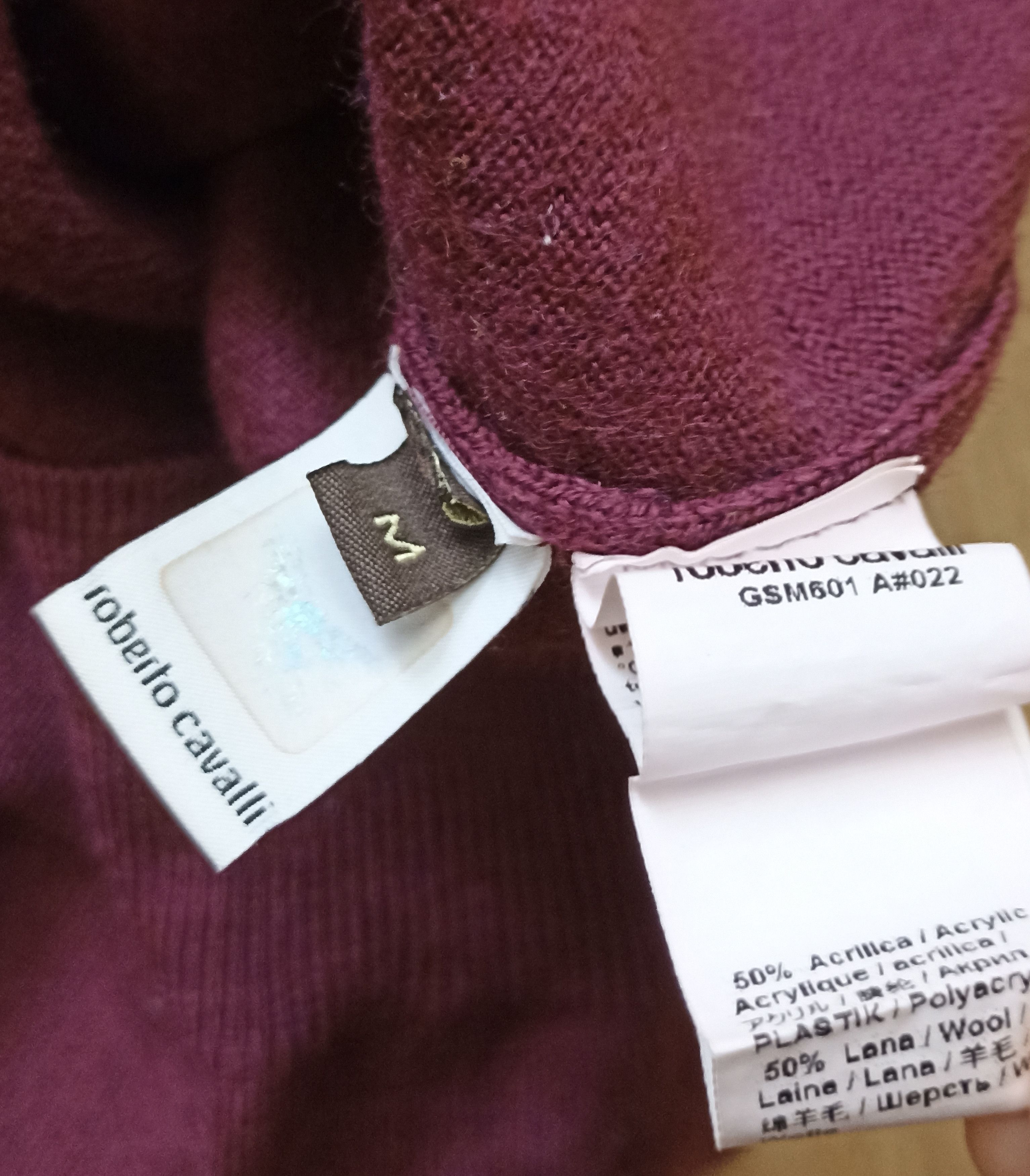 Roberto Cavalli Roberto Cavalli sweater M Size US M / EU 48-50 / 2 - 3 Thumbnail