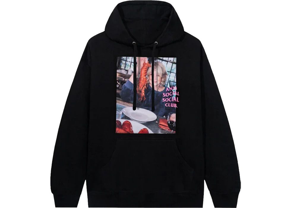Anti social social club x Martha Stewart lobster hoodie