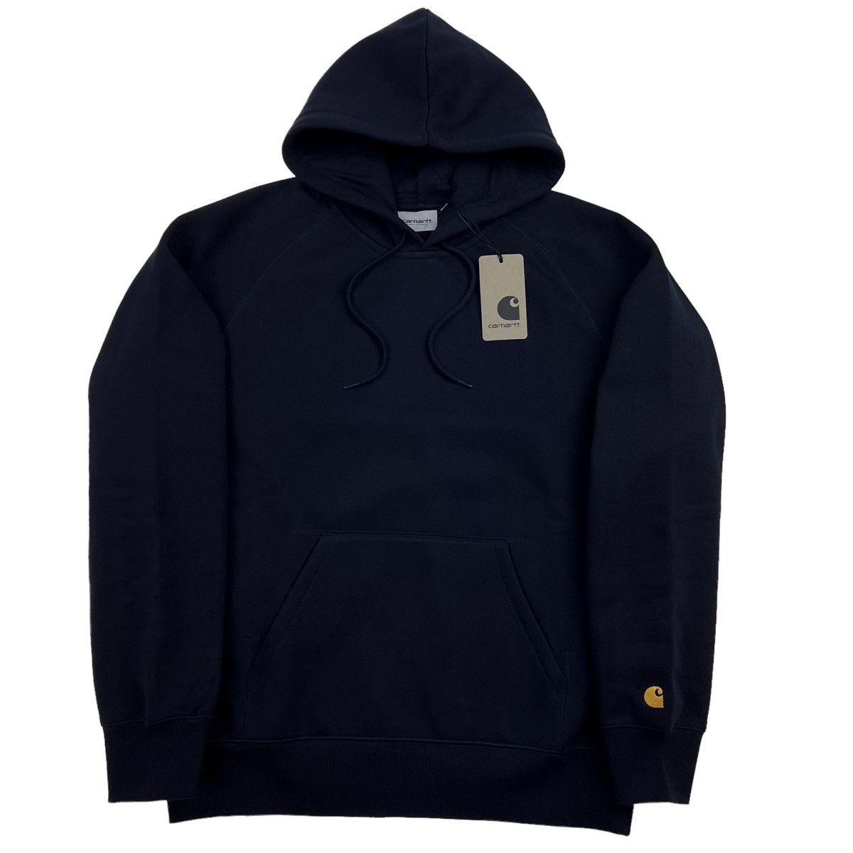 Carhartt WIP Chase Hoodie Navy / Gold