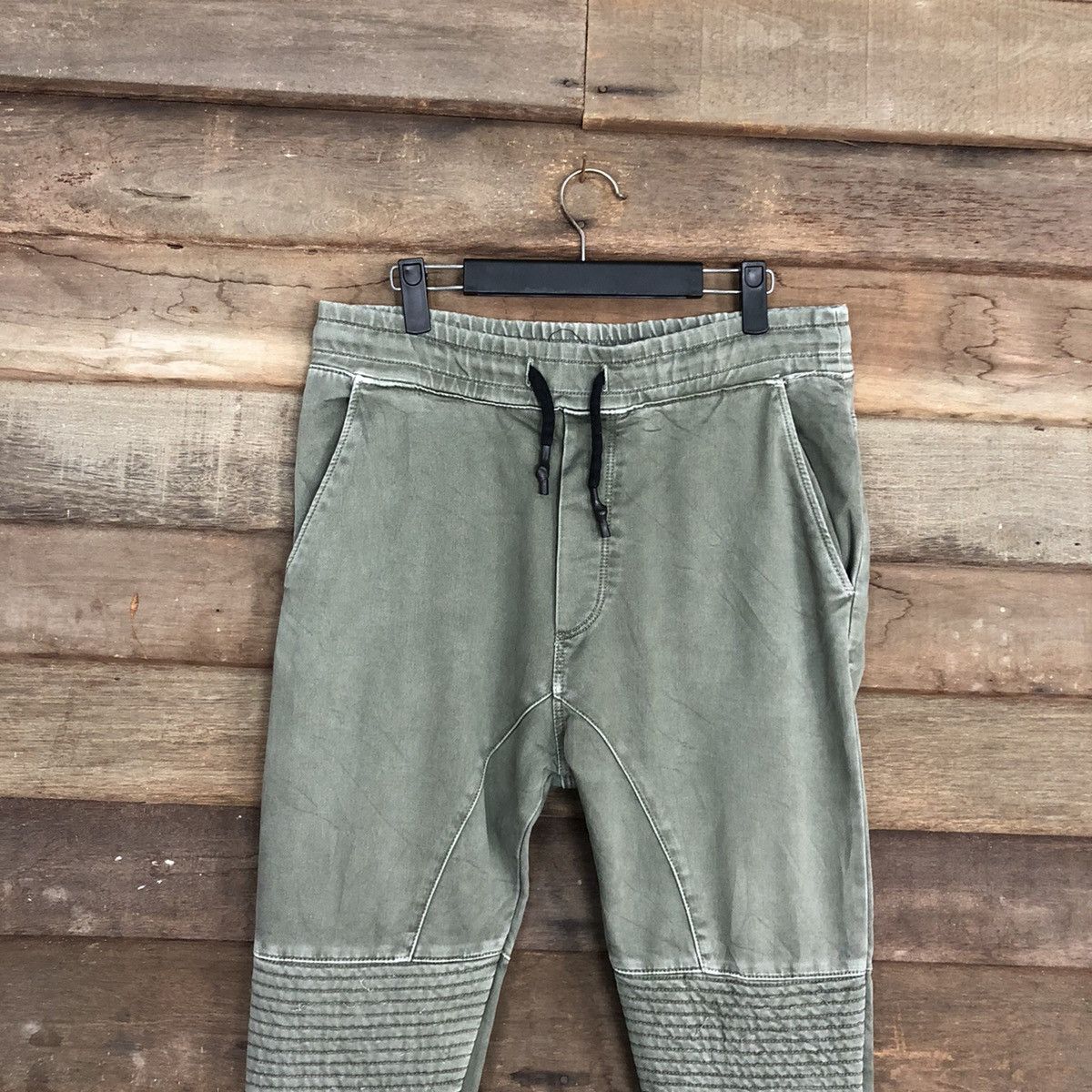 Vintage Zara Man faded Grey Jogger Pants #c1235 Size US 30 / EU 46 - 2 Thumbnail