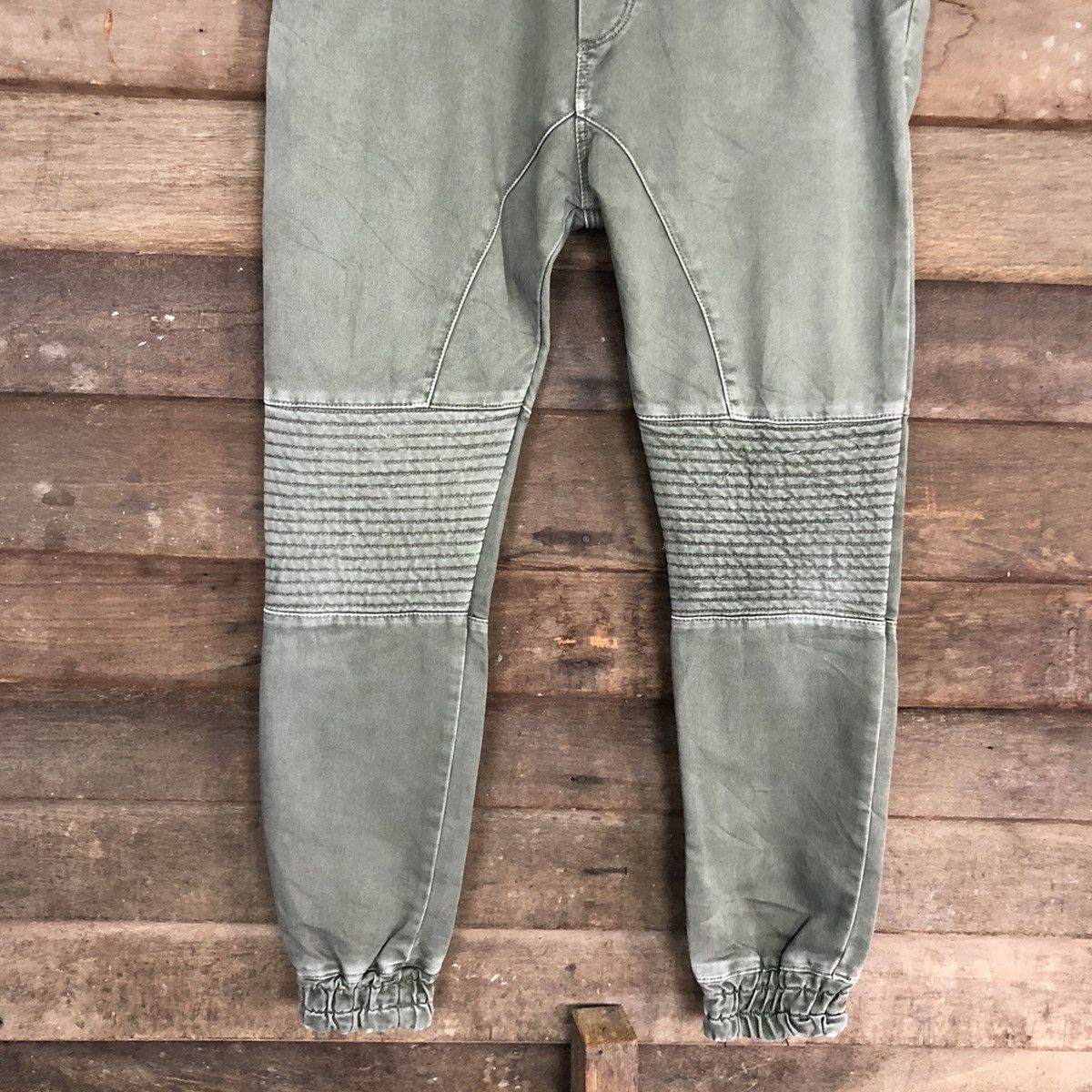Vintage Zara Man faded Grey Jogger Pants #c1235 Size US 30 / EU 46 - 3 Thumbnail