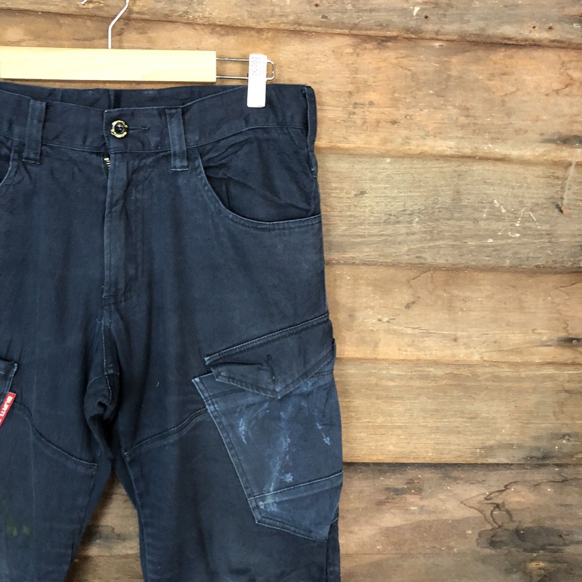 Faded Glory DLL Burtle Dark Blue Multipocket Tactical Cargo Pants #c1246 Size US 30 / EU 46 - 5 Thumbnail