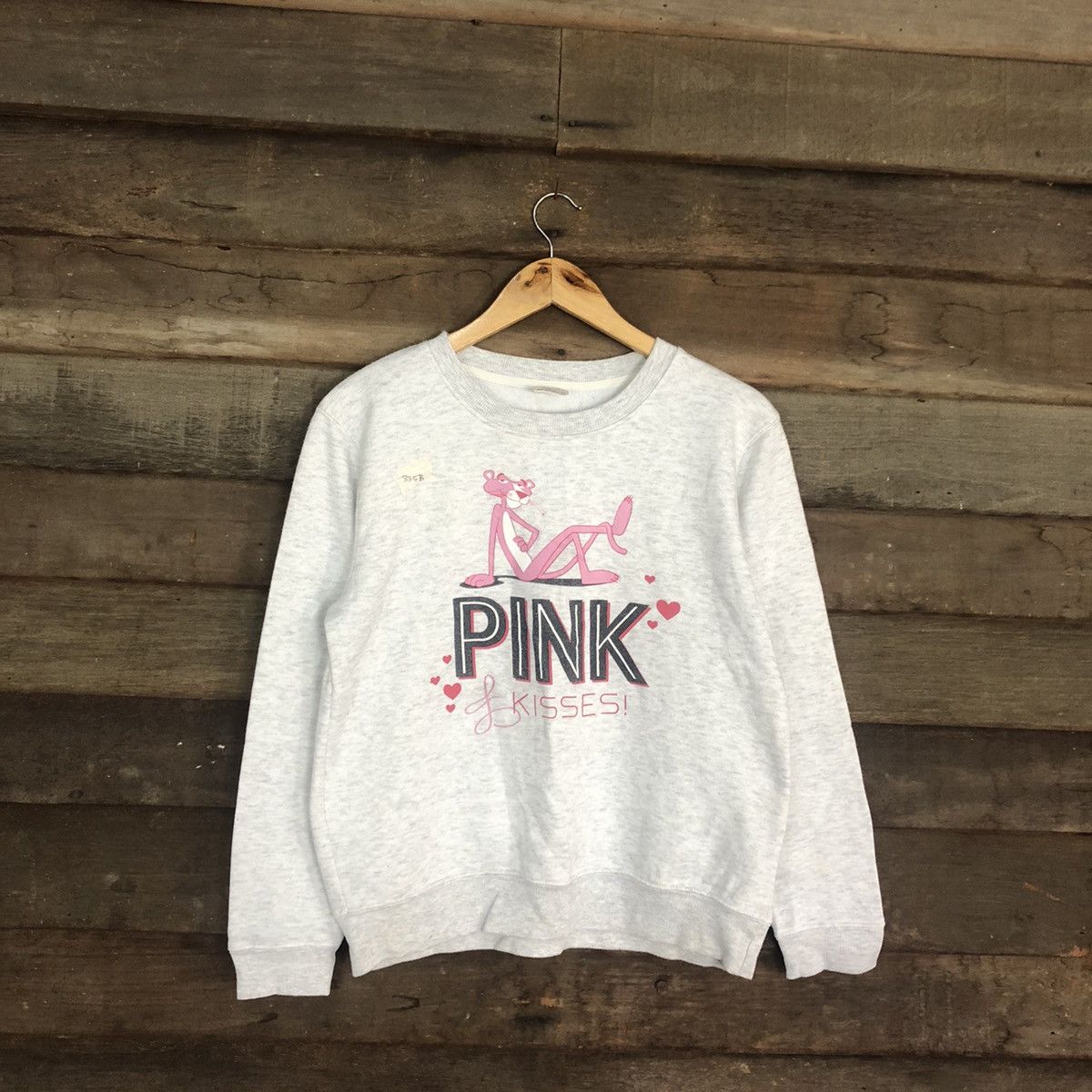 Cartoon Network × Japanese Brand Pink Panther movie cartoon vintage Grey Sweatshirt #335B Size L / US 10 / IT 46 - 3 Thumbnail