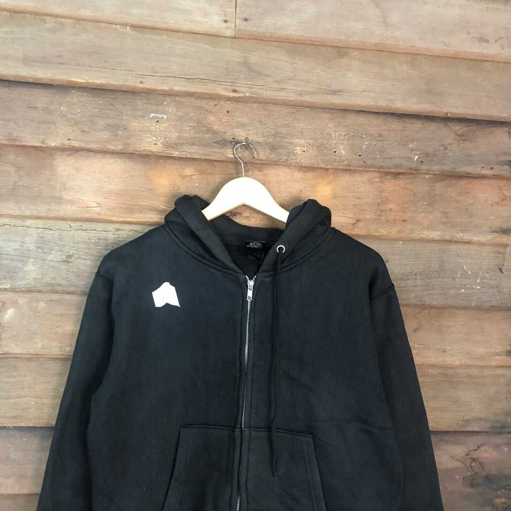 Vintage Kinjo Gakuin University Cross Stitch Black Hoodies #336B Size US M / EU 48-50 / 2 - 12 Thumbnail
